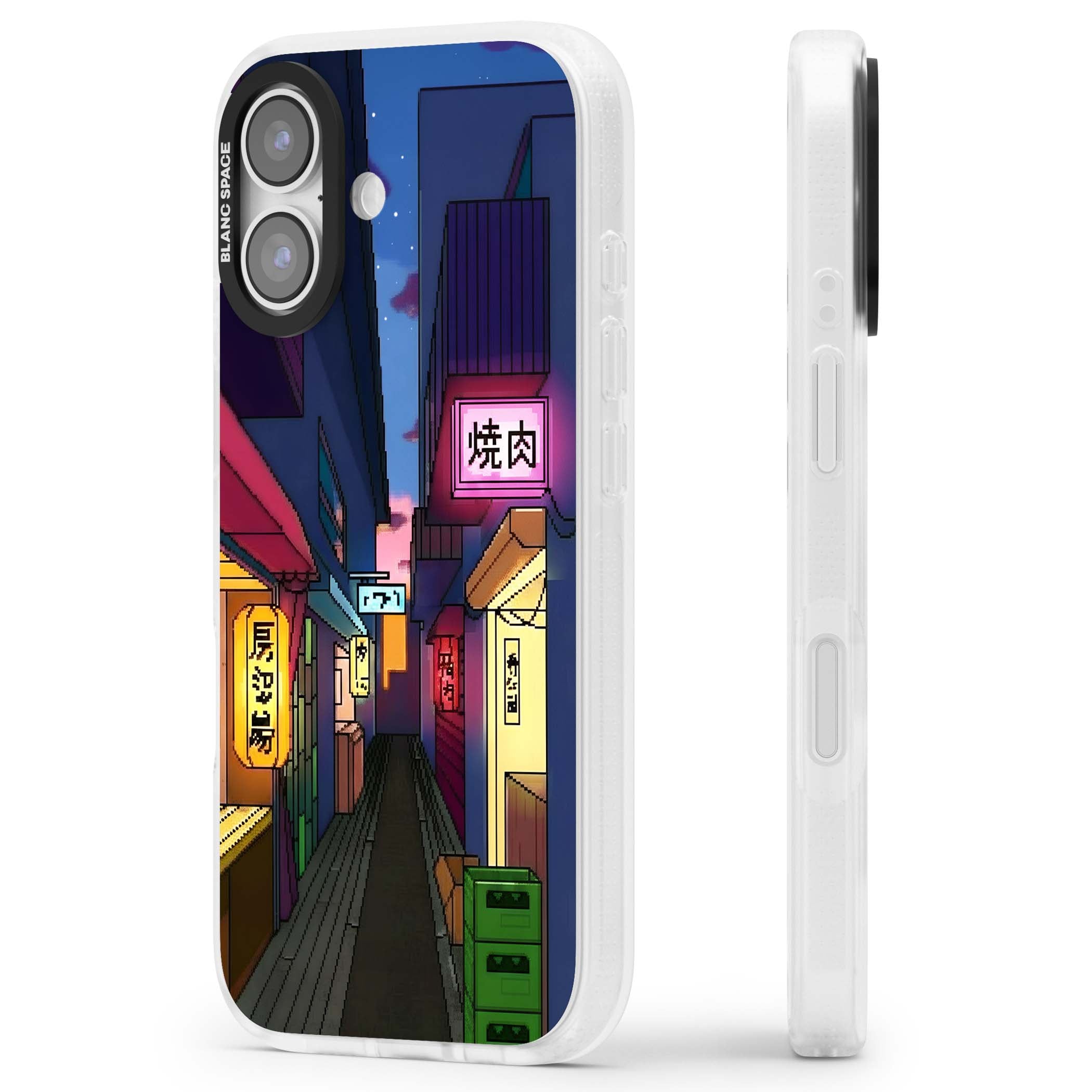 Nights In The Yokocho for him iPhone case | Clear Case Impact Air case for iPhone 17