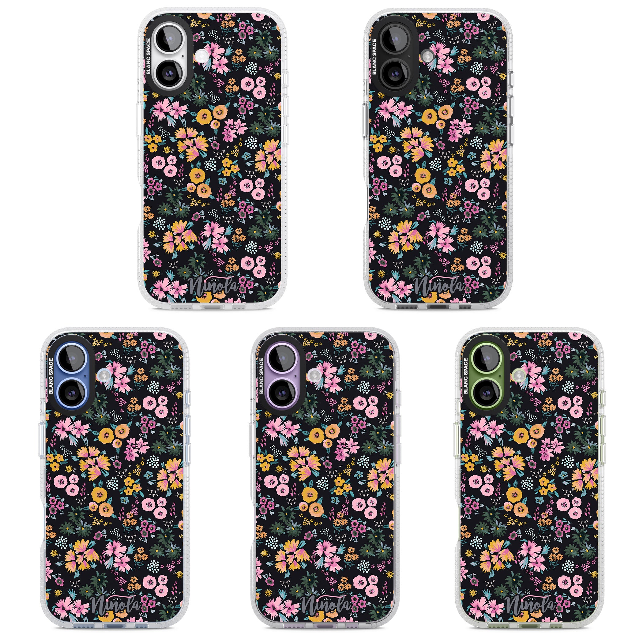 Blossom Field iPhone 17 Impact Air Clear Phone Case APT Impact Protection