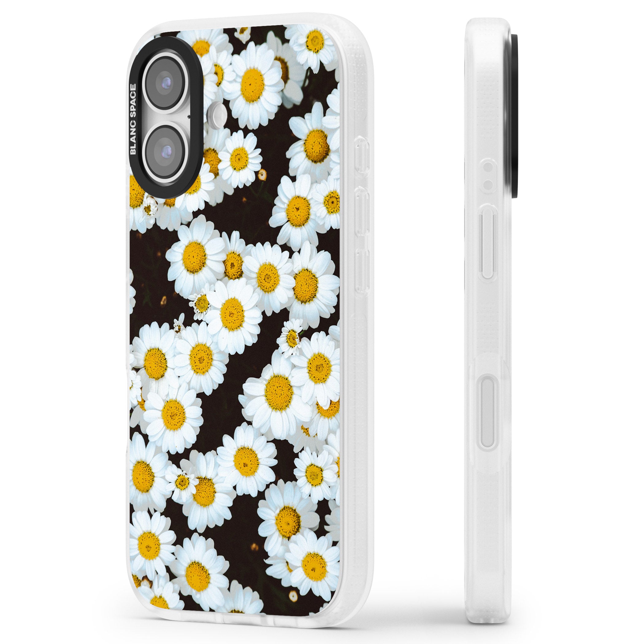 Daisy Dream iPhone 17 Impact Air Clear Phone Case Side Profile
