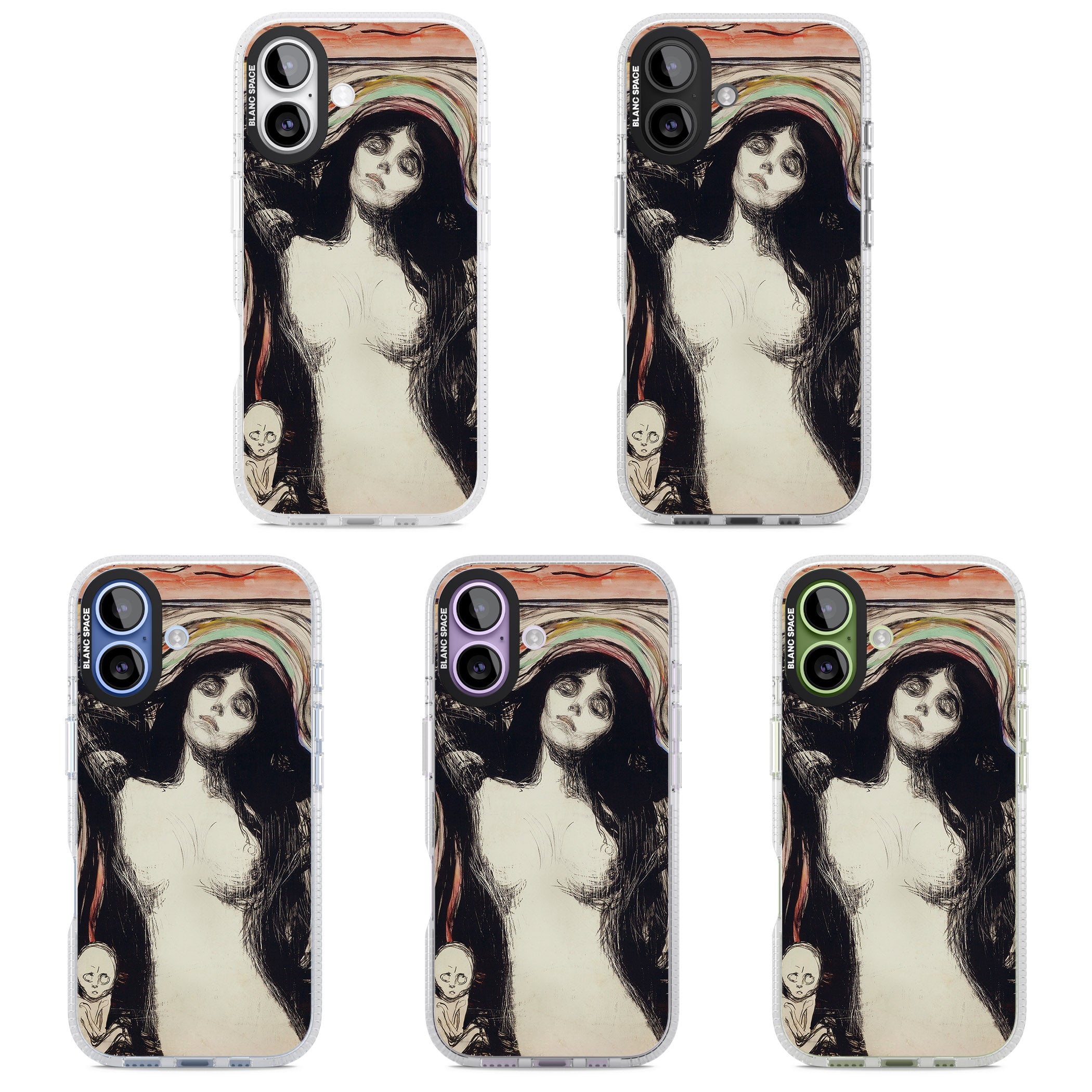 Madonna iPhone 17 Impact Air Clear Phone Case APT Impact Protection
