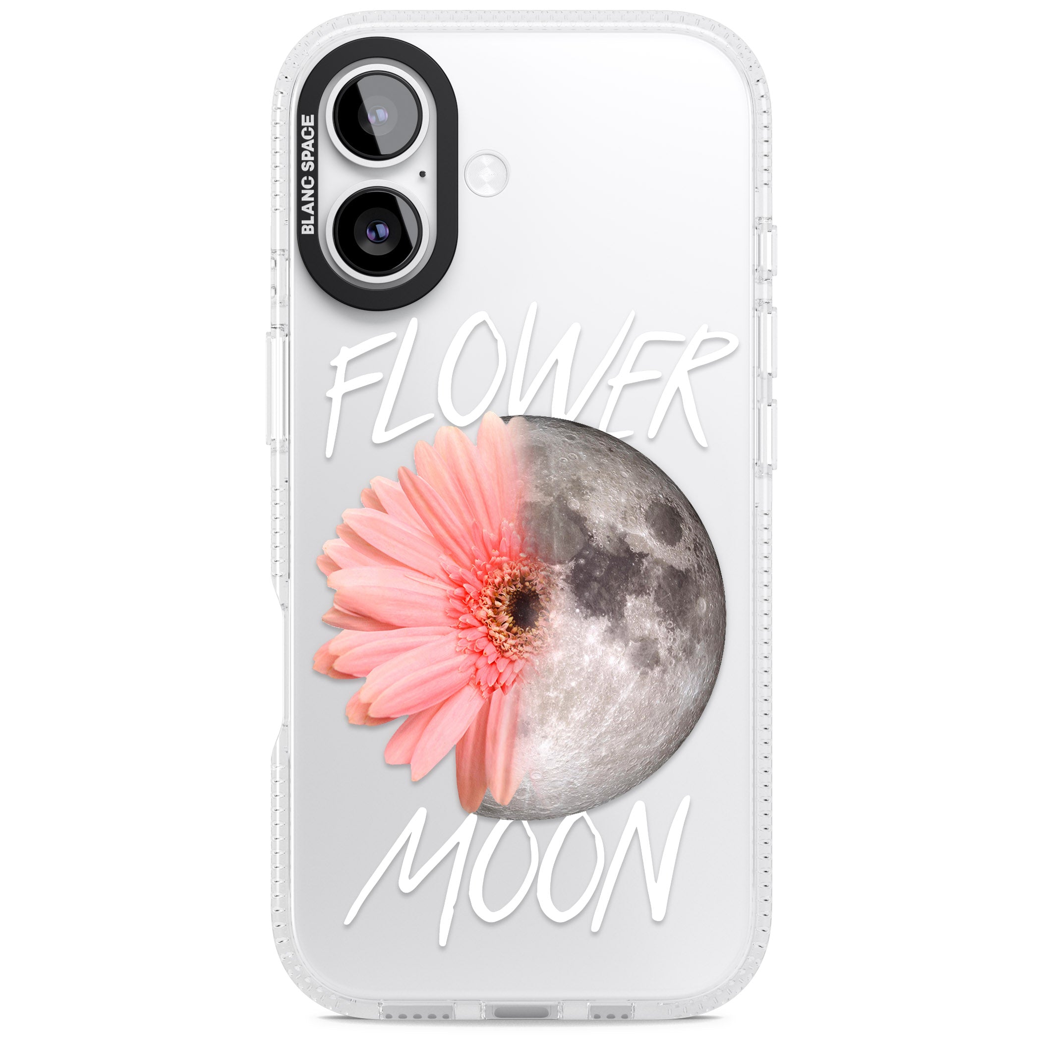 Flower Moon iPhone 17 Impact Air Clear Phone Case
