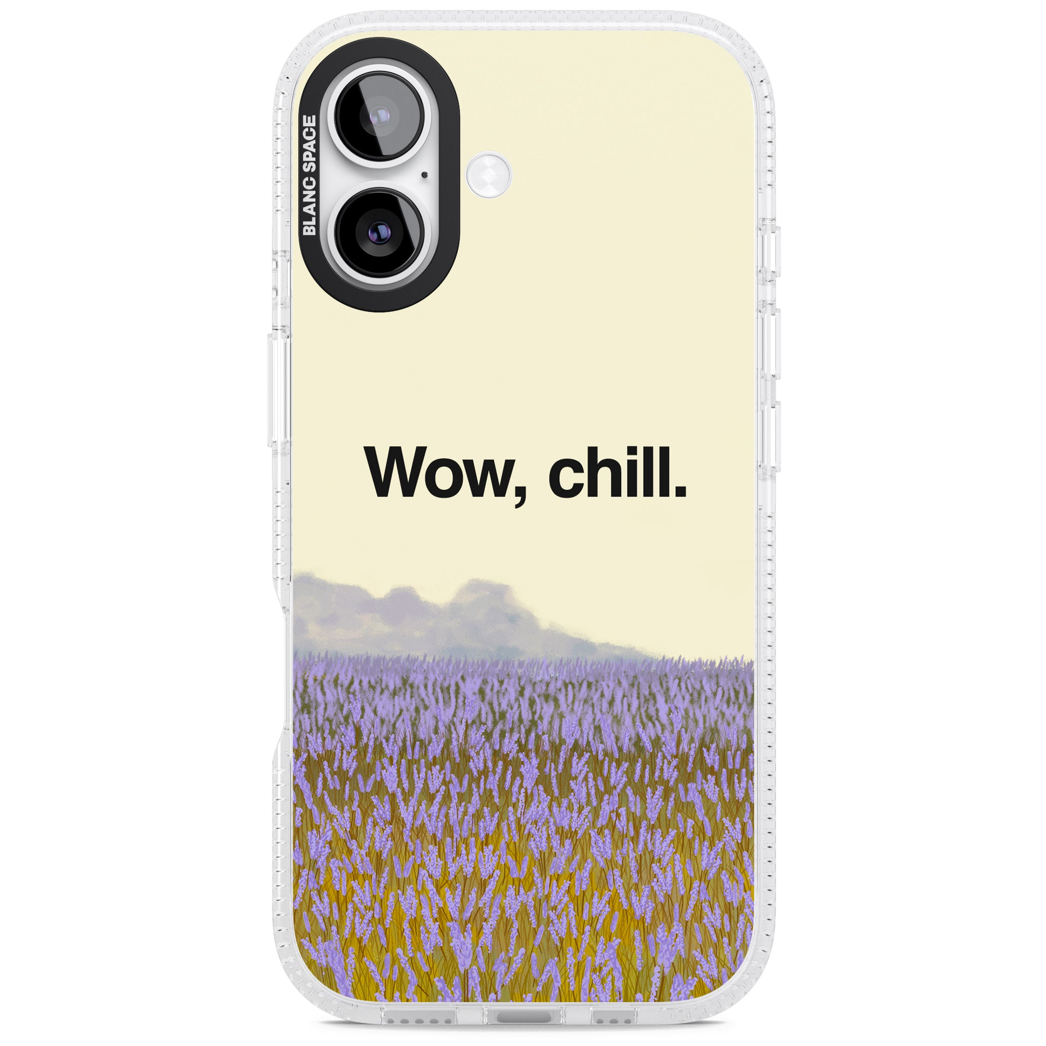 Wow, Chill iPhone 17 Impact Air Clear Phone Case