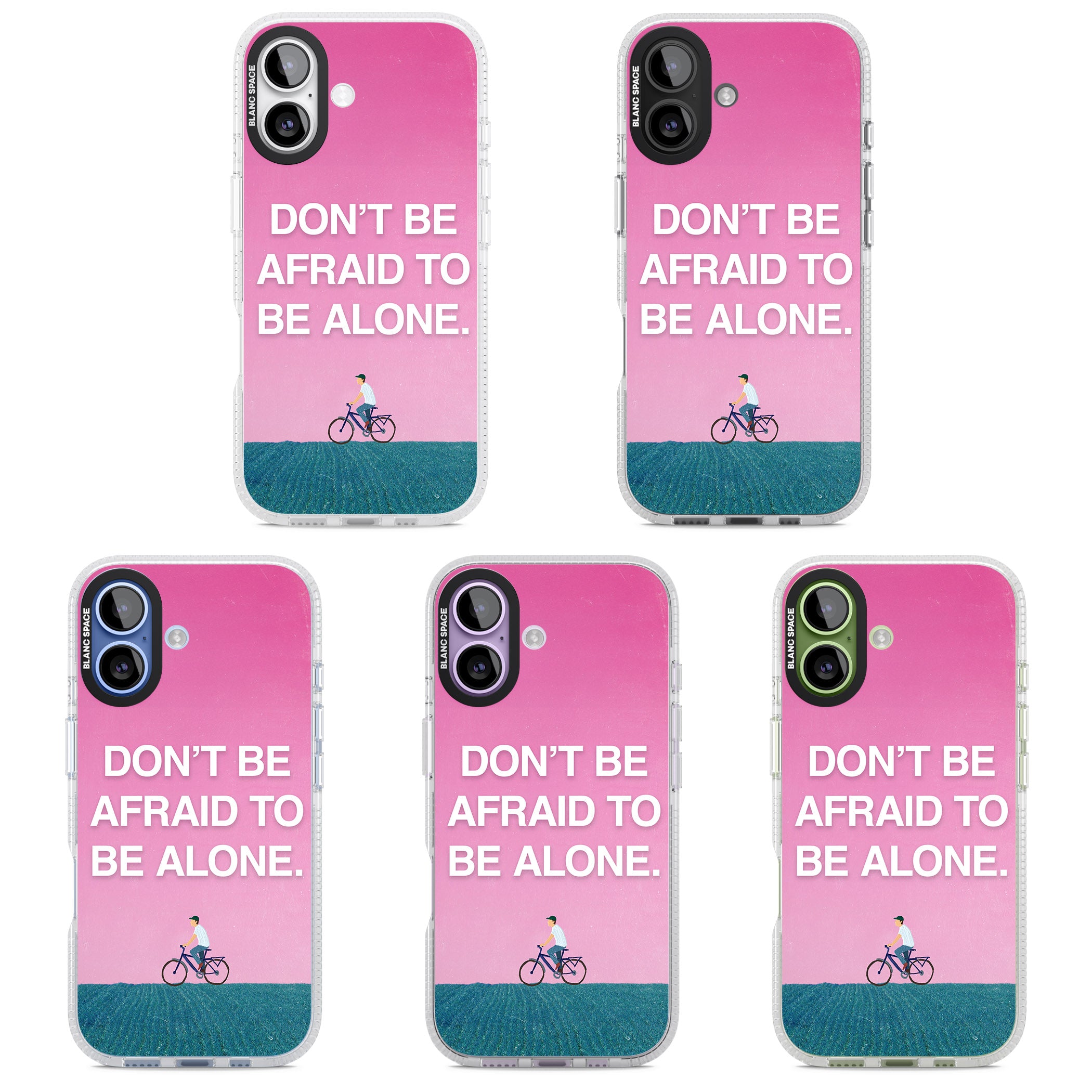 Don'T Be Afraid To Be Alone iPhone 17 Impact Air Clear Phone Case APT Impact Protection