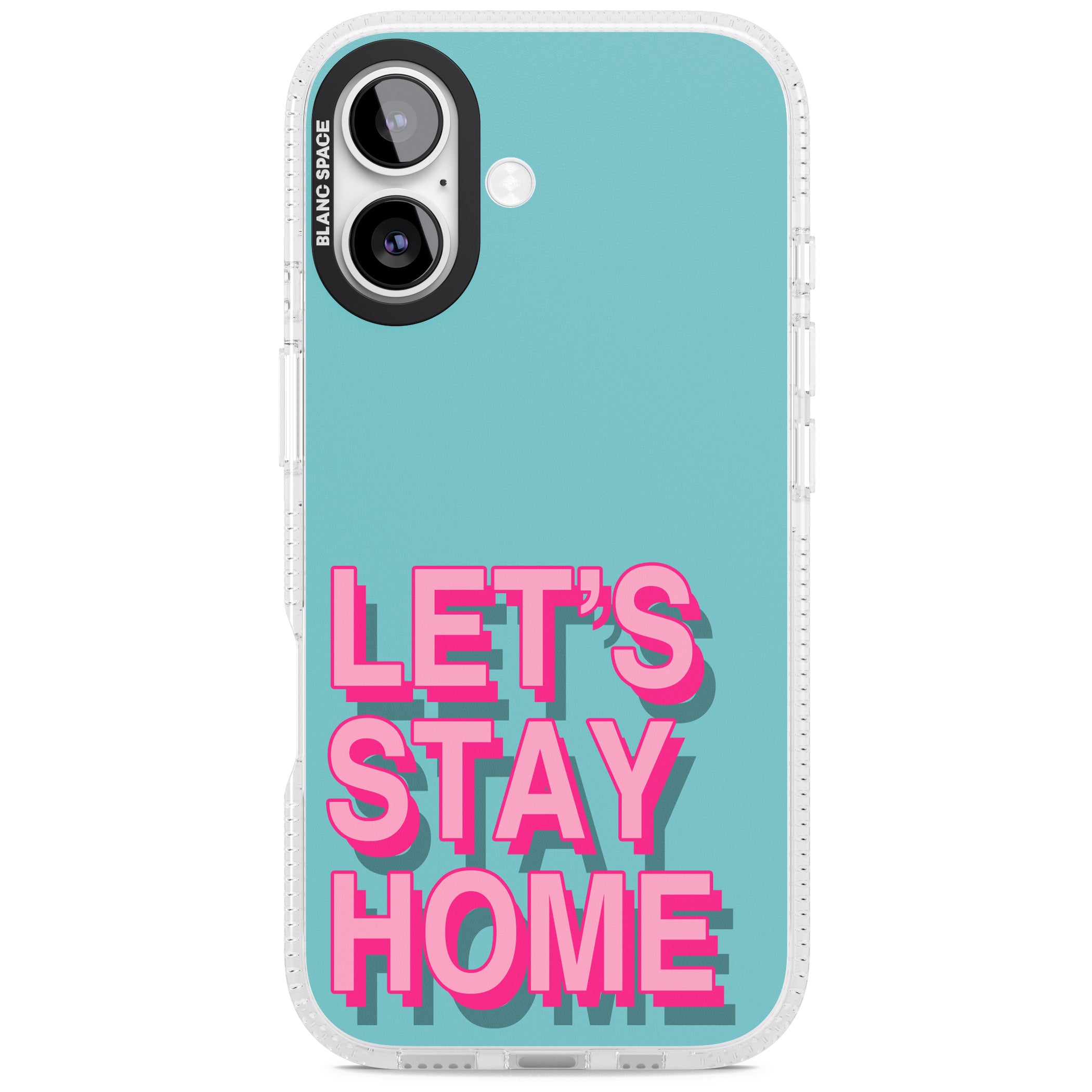 Let'S Stay Home iPhone 17 Impact Air Clear Phone Case