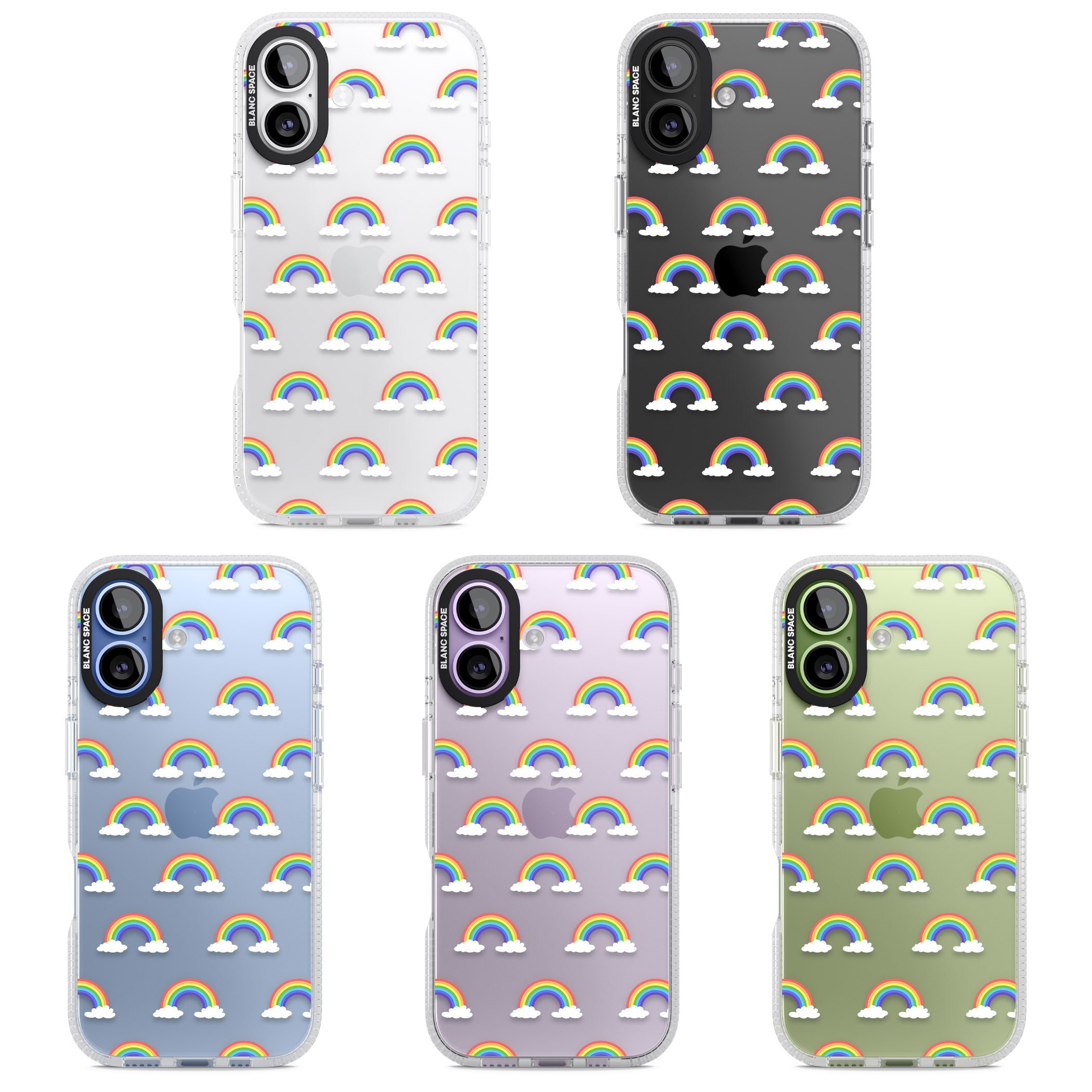 Rainbow Dream iPhone 17 Impact Air Clear Phone Case APT Impact Protection
