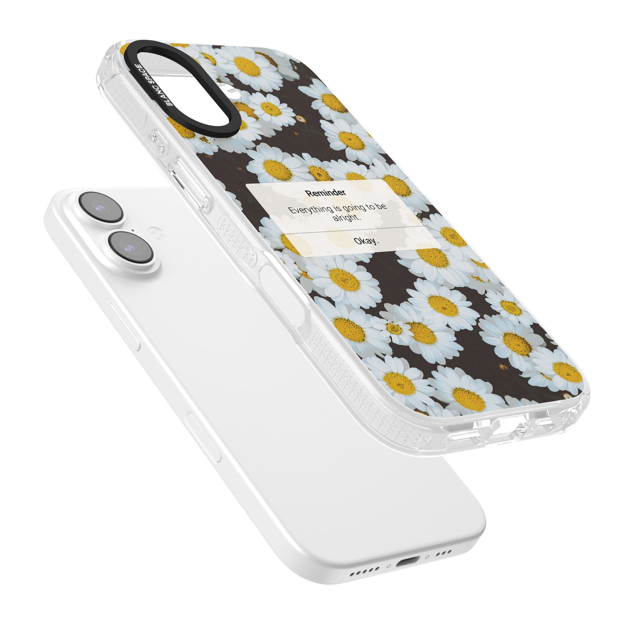 Daisy Reminder iPhone 17 Impact Air Clear Phone Case Colours