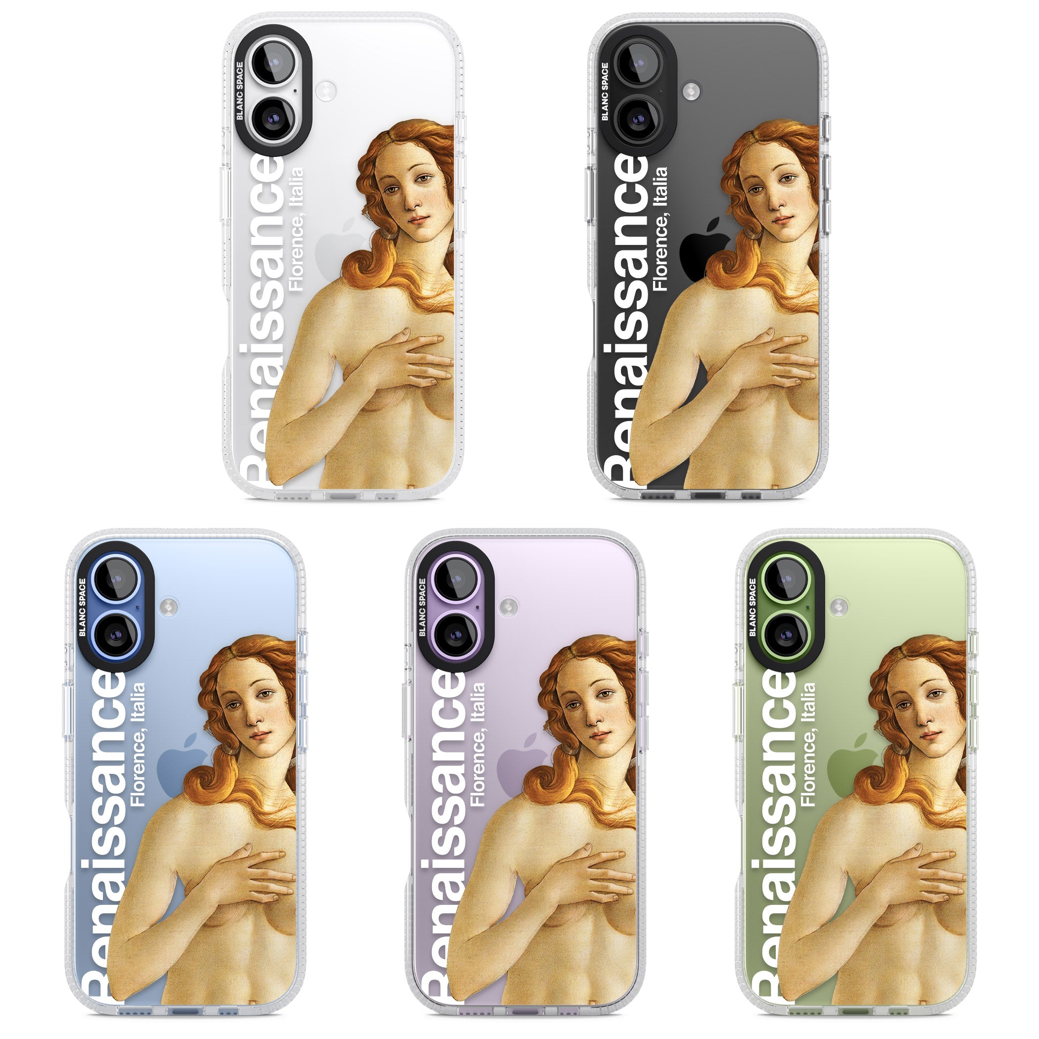 Florence Renaissance iPhone 17 Impact Air Clear Phone Case APT Impact Protection