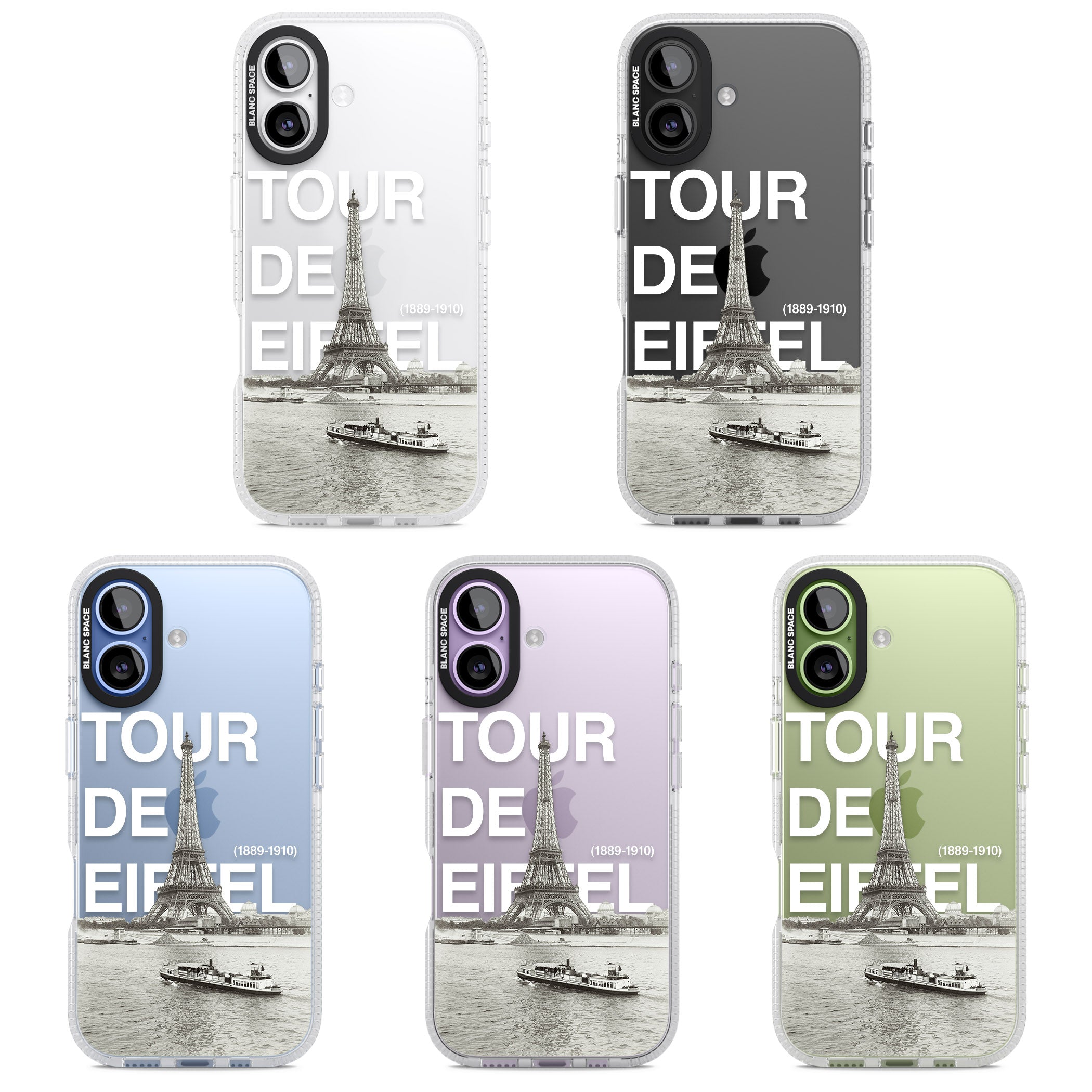 Tour De Eiffel iPhone 17 Impact Air Clear Phone Case APT Impact Protection