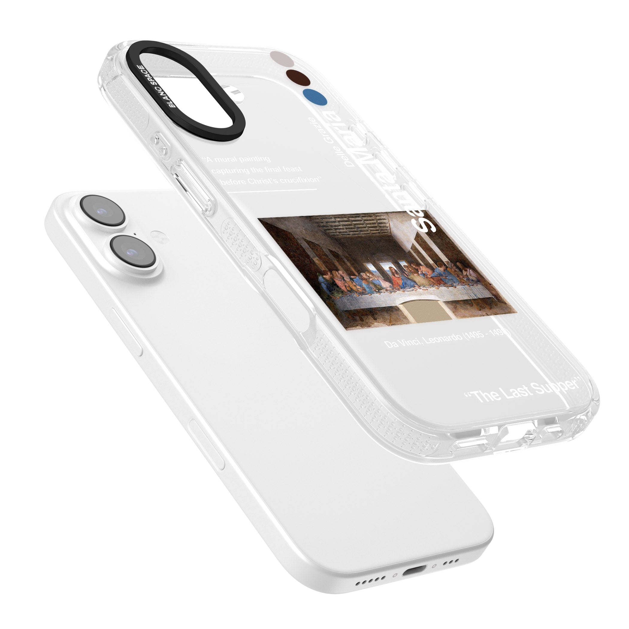 The Last Supper iPhone 17 Impact Air Clear Phone Case Colours