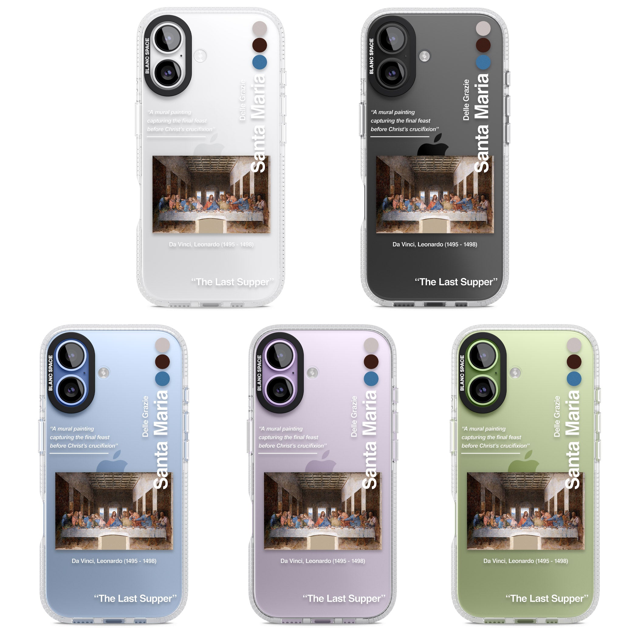 The Last Supper iPhone 17 Impact Air Clear Phone Case APT Impact Protection