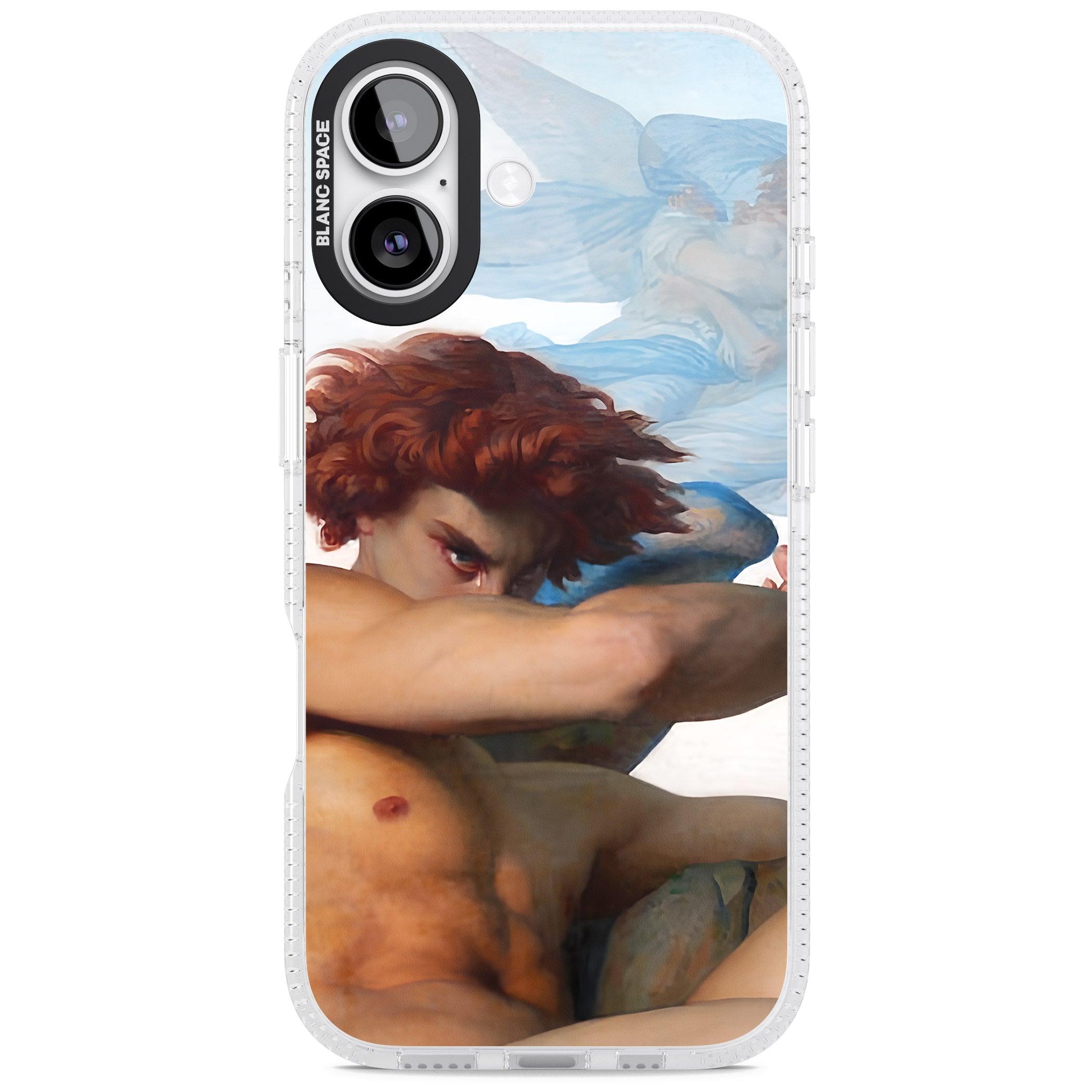 The Fallen Angel iPhone 17 Impact Air Clear Phone Case