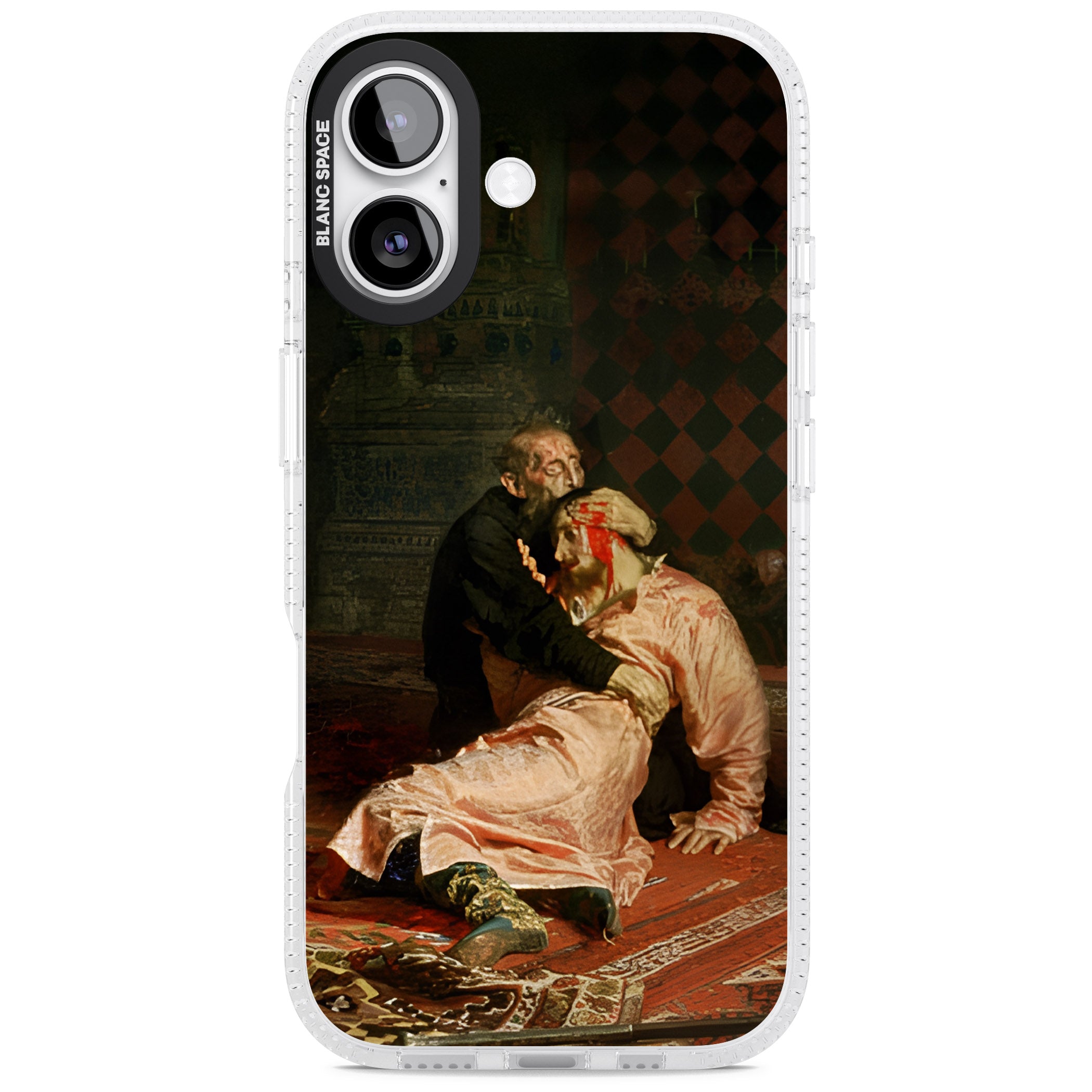 Ivan The Terrible & His Son iPhone 17 Impact Air Clear Phone Case