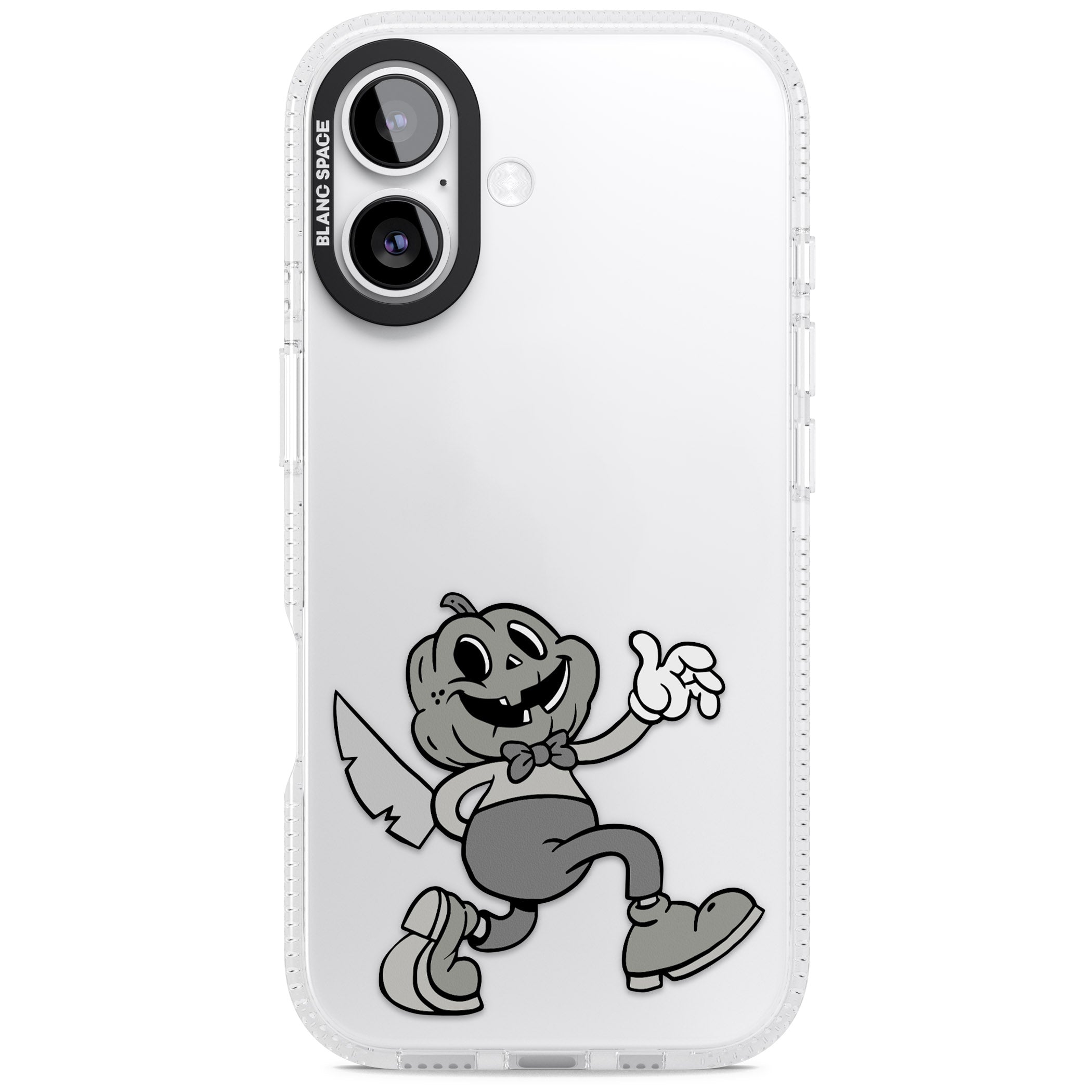 Jack O' Slasher iPhone 17 Impact Air Clear Phone Case