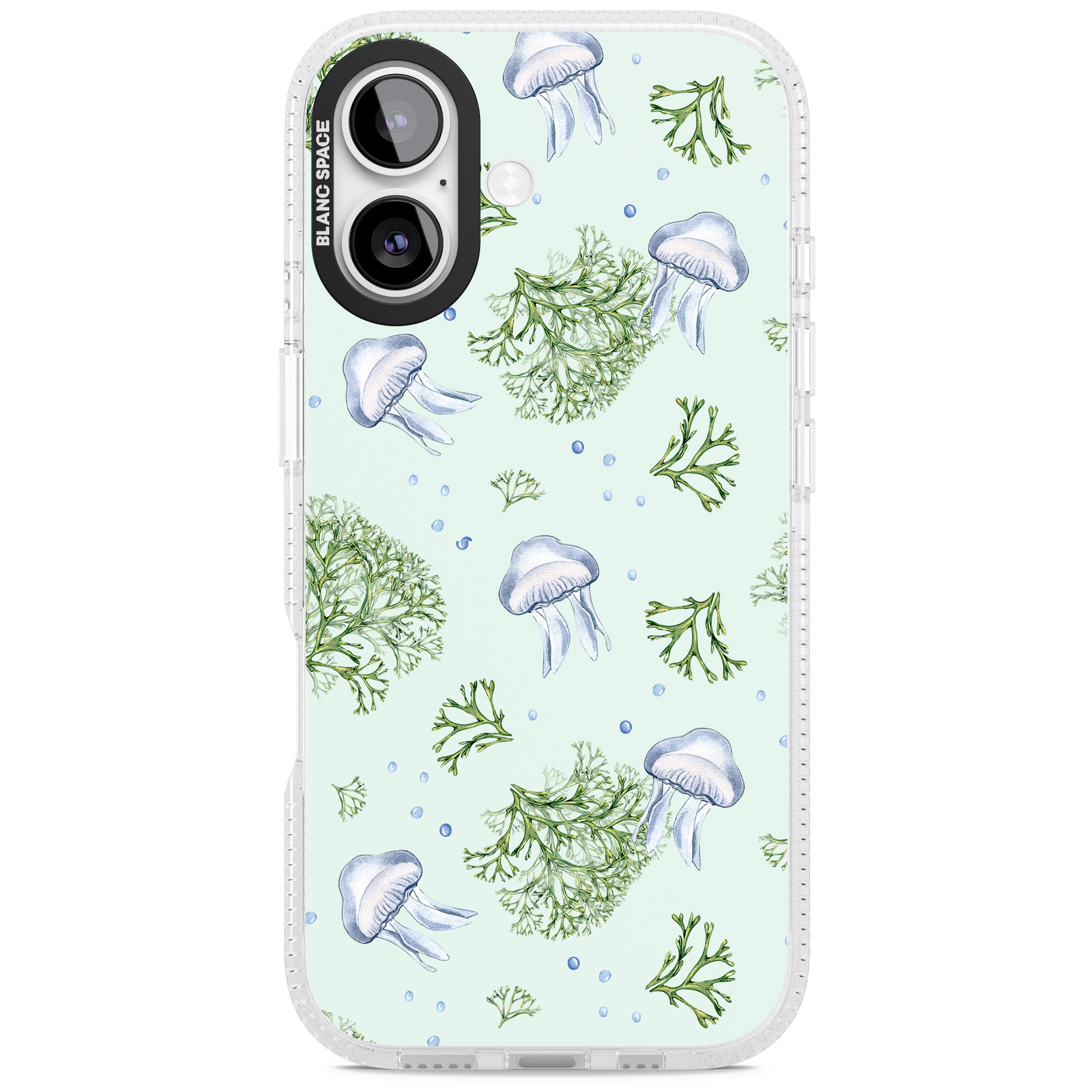 Jellyfish & Seaweed iPhone 17 Impact Air Clear Phone Case