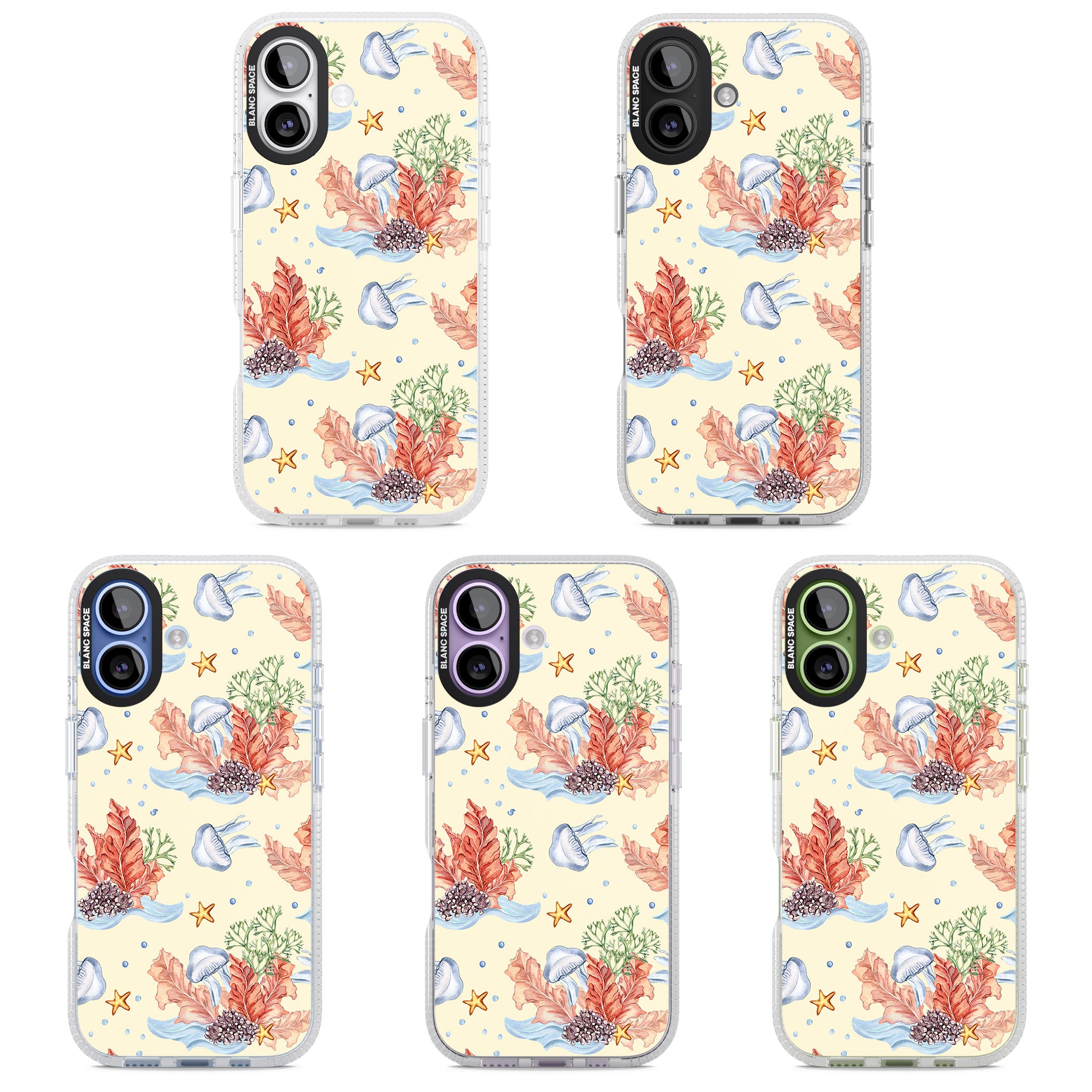 Coral Reef iPhone 17 Impact Air Clear Phone Case APT Impact Protection