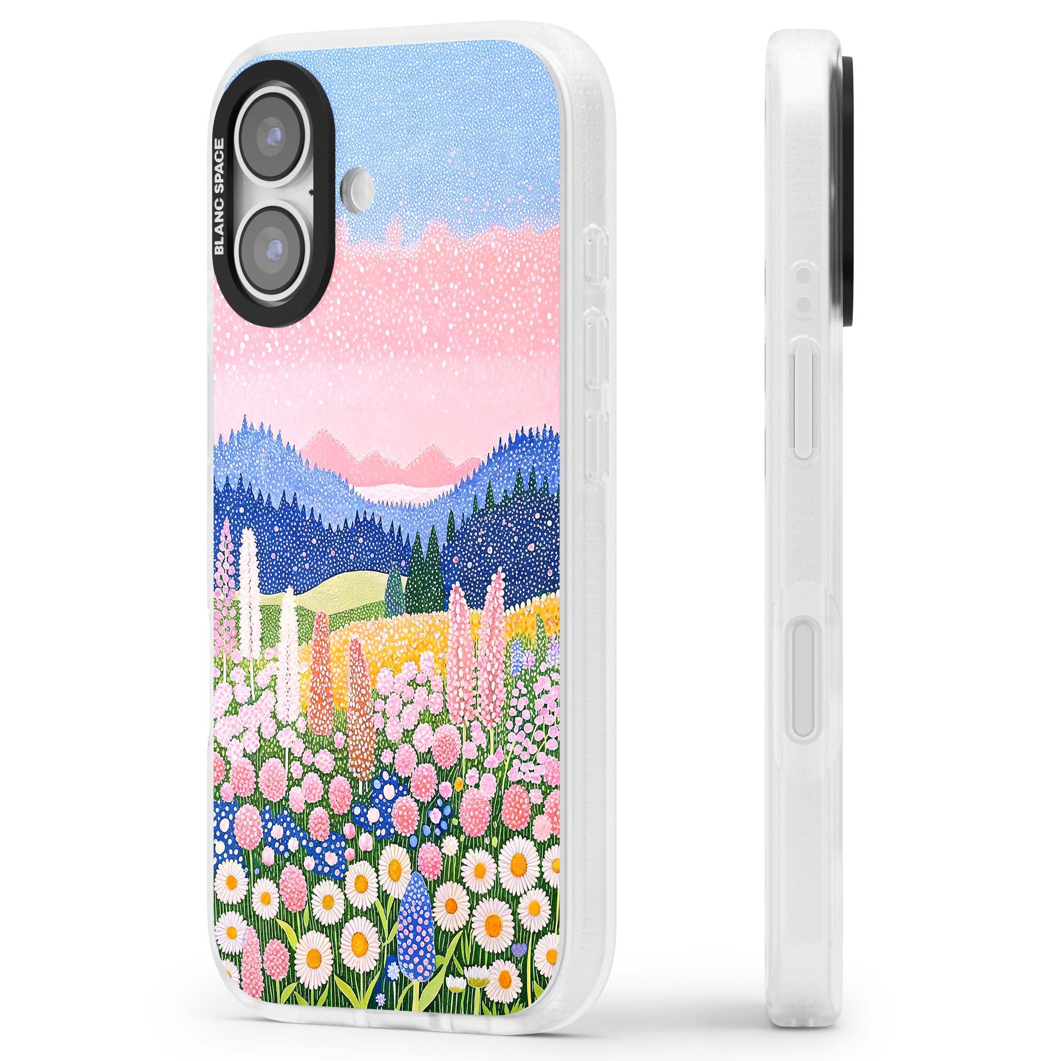Valley Horizon cottagecore iPhone case | Clear Case Impact Air case for iPhone 17