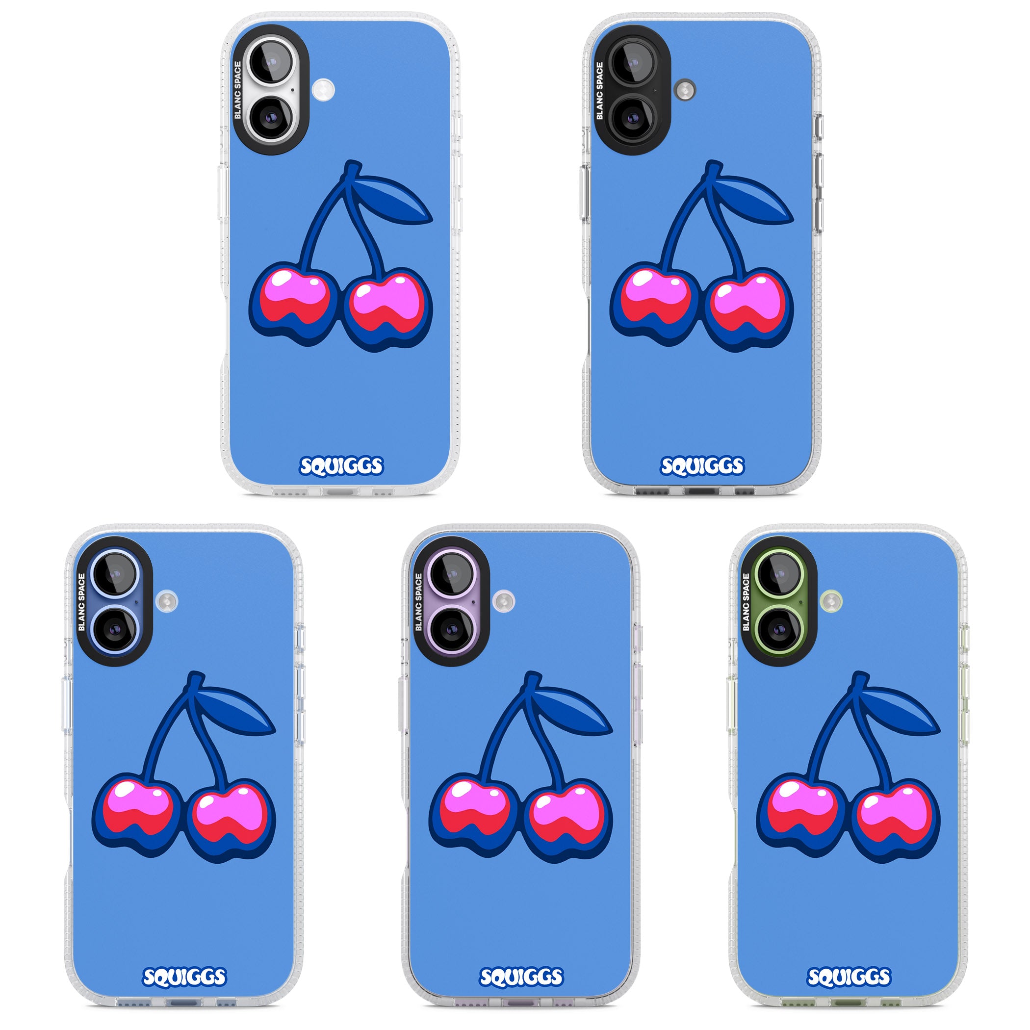 Cherry Bomb iPhone 17 Impact Air Clear Phone Case APT Impact Protection