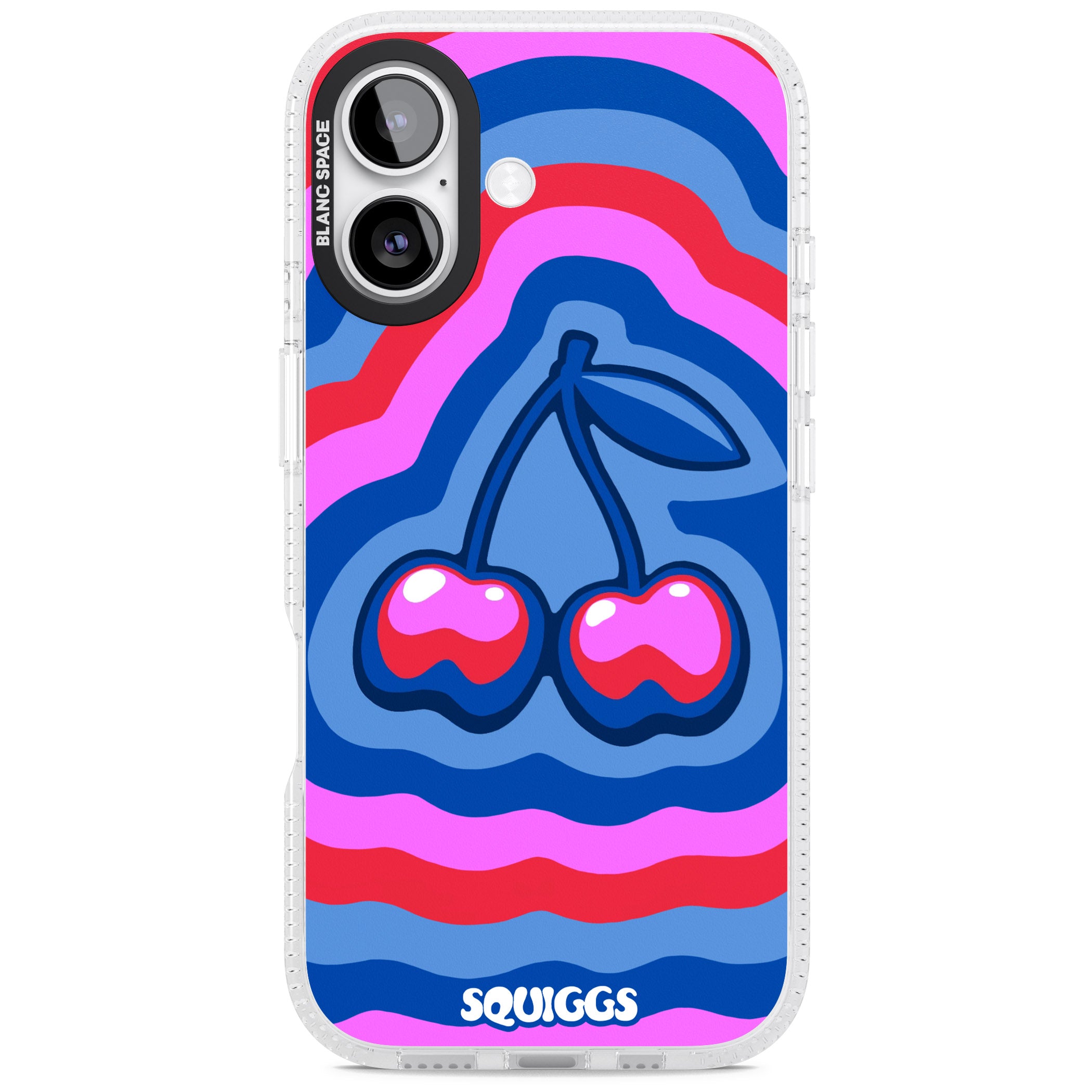 Cherry Rainbow iPhone 17 Impact Air Clear Phone Case