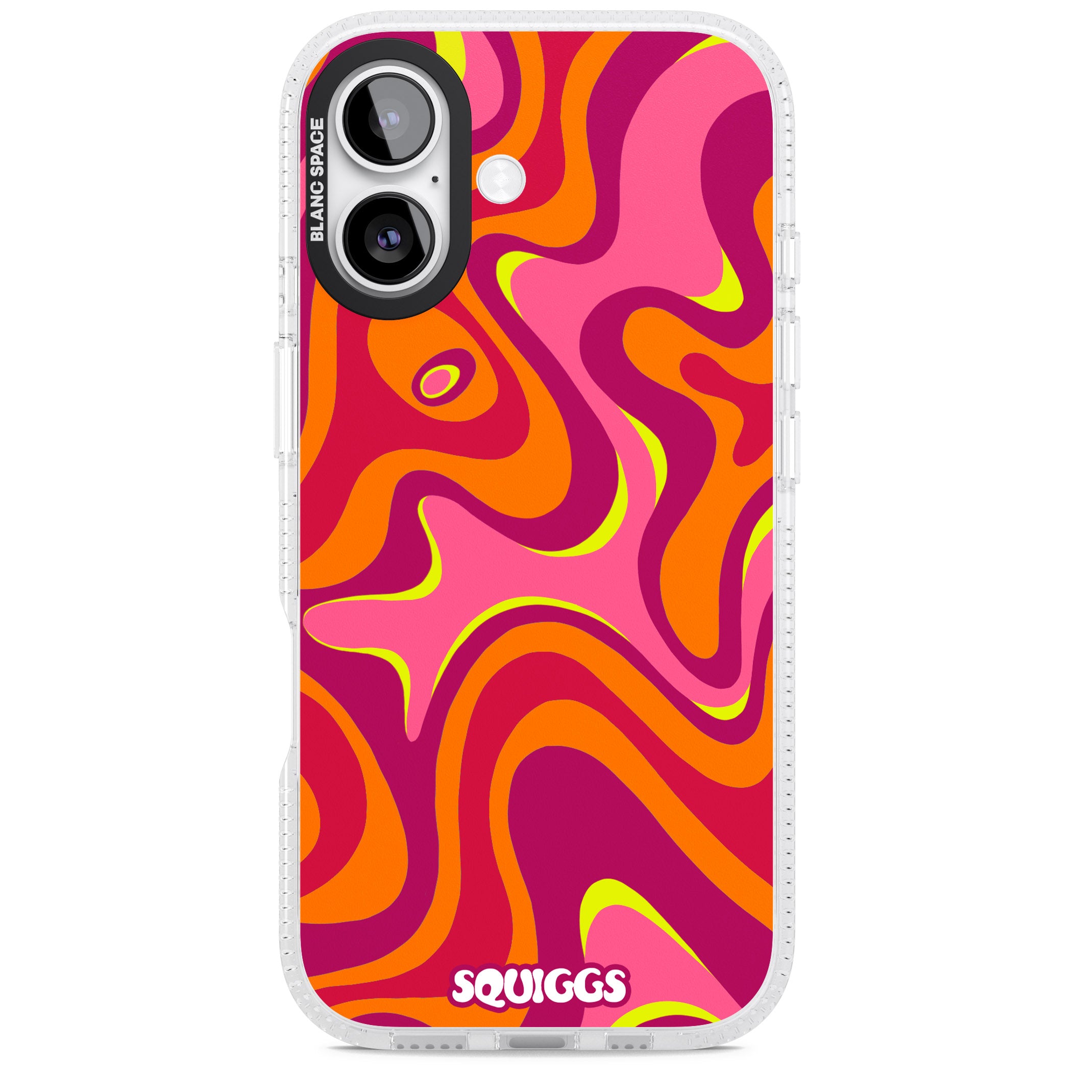 Hot Lava iPhone 17 Impact Air Clear Phone Case