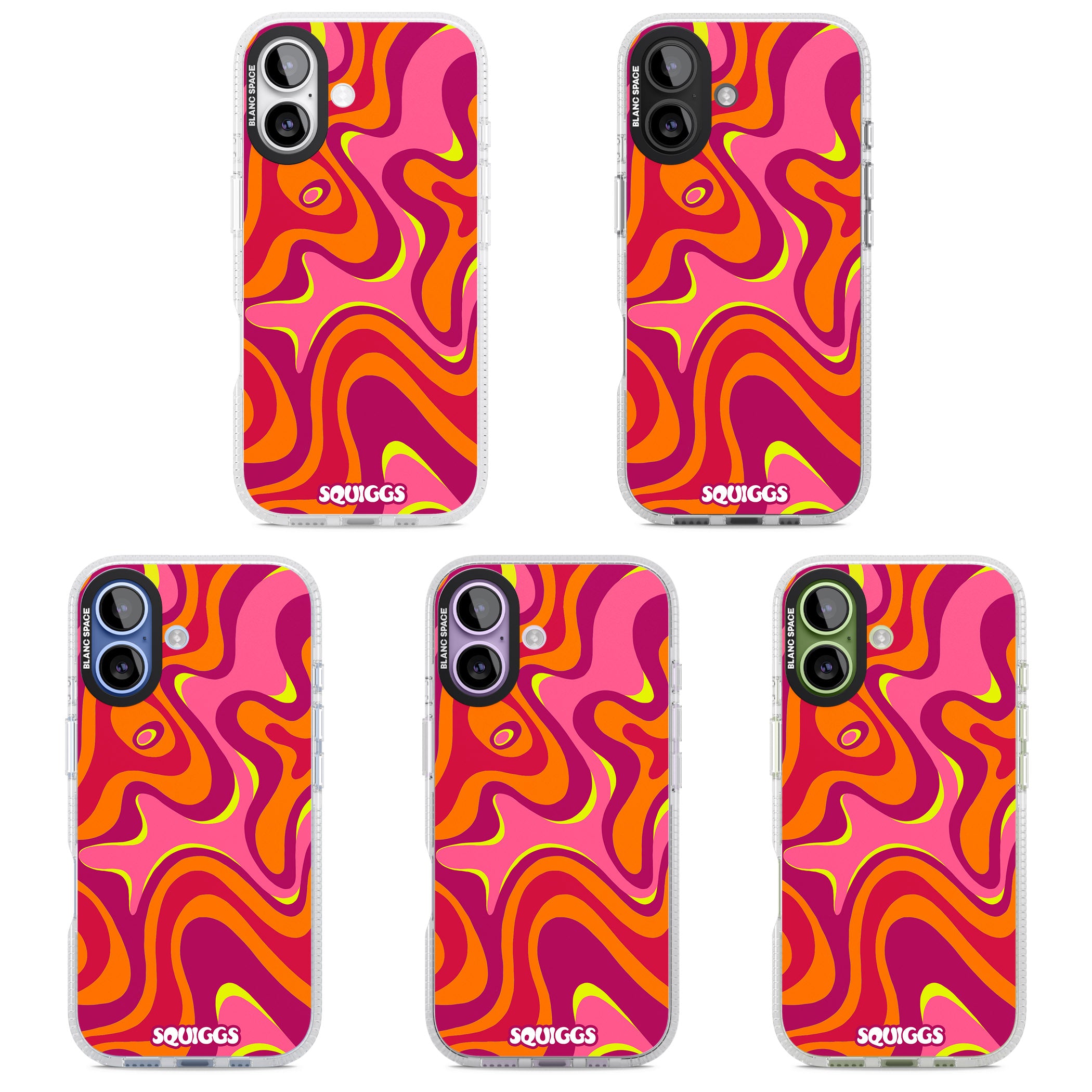 Hot Lava iPhone 17 Impact Air Clear Phone Case APT Impact Protection