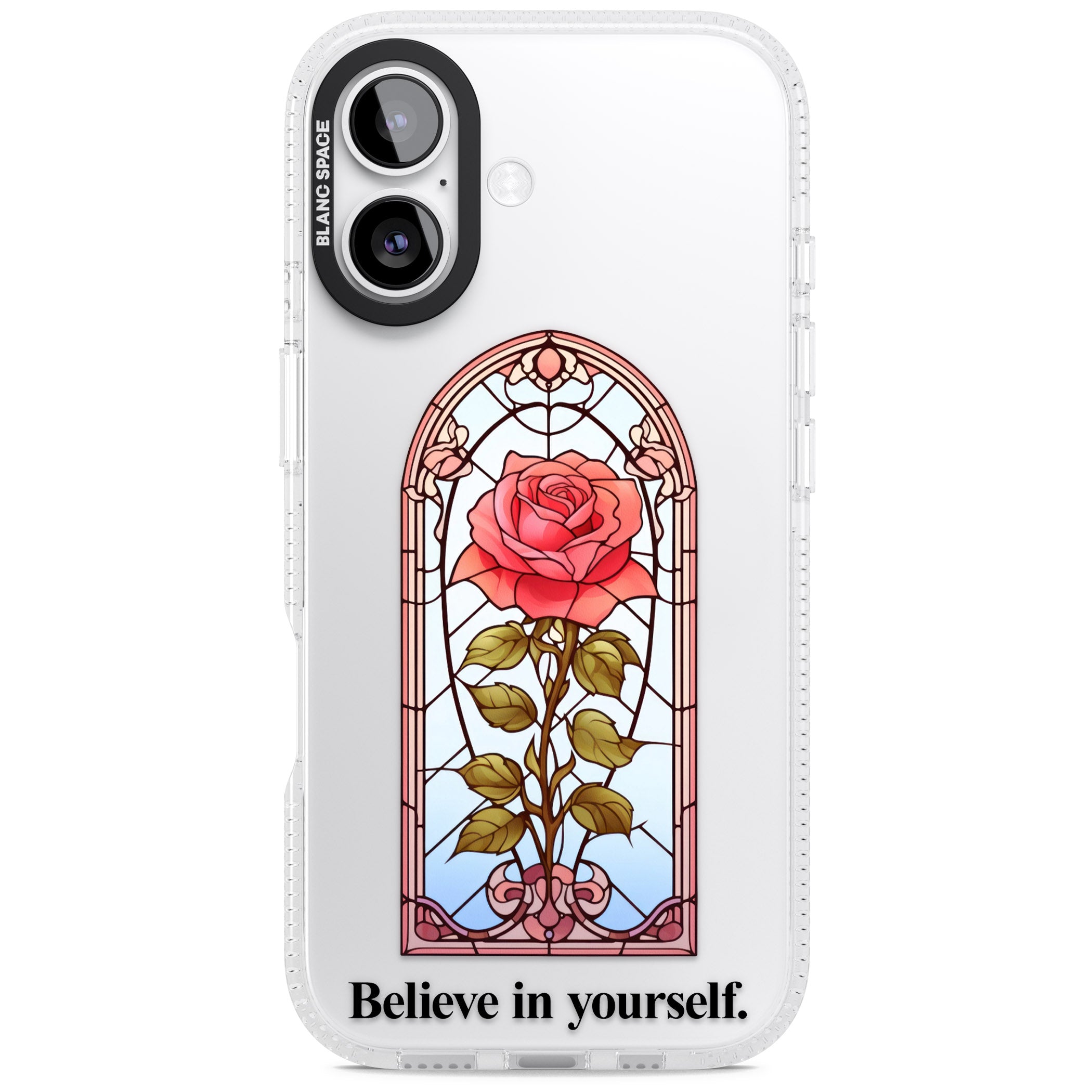 Believe In Yourself iPhone 17 Impact Air Clear Phone Case