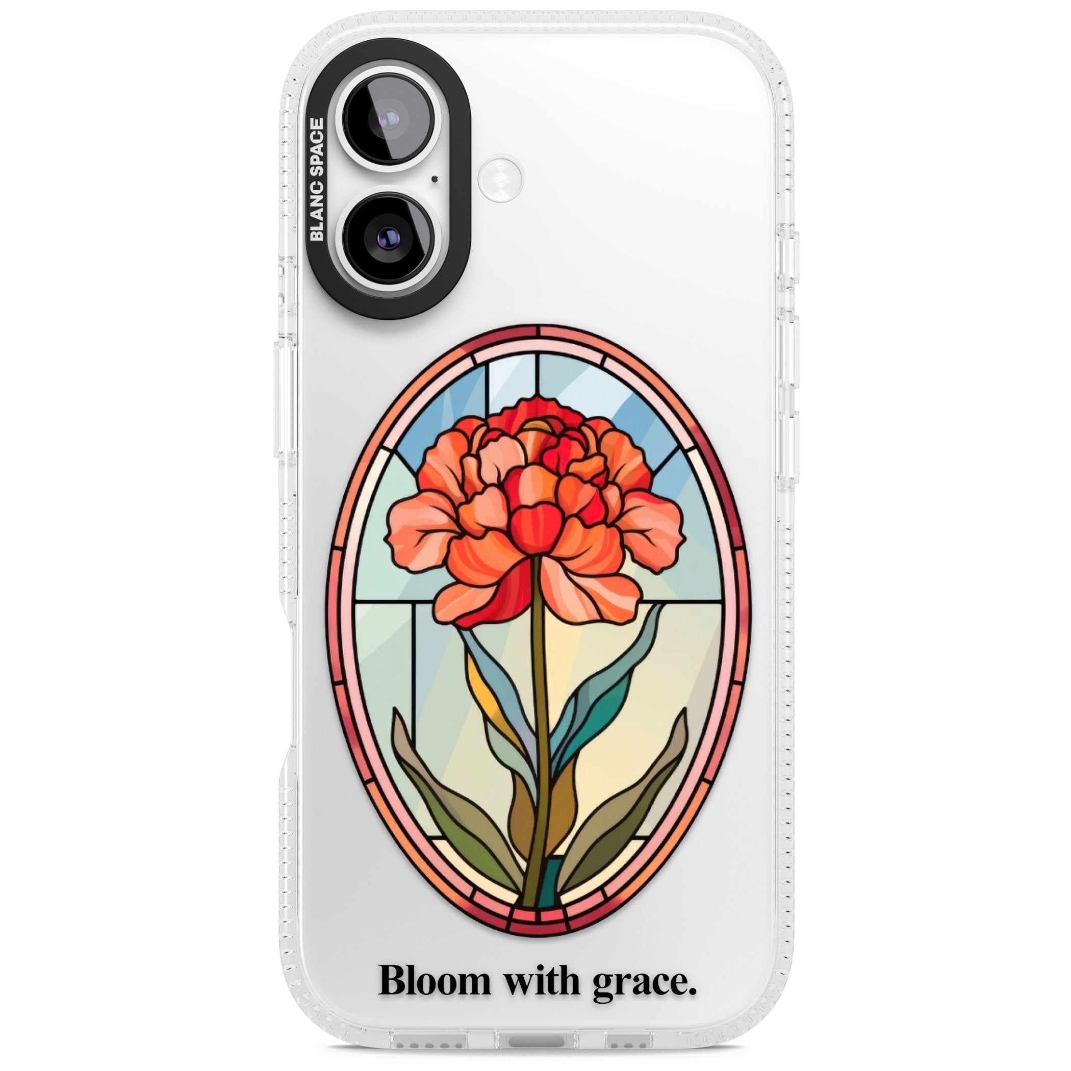 Bloom With Grace iPhone 17 Impact Air Clear Phone Case