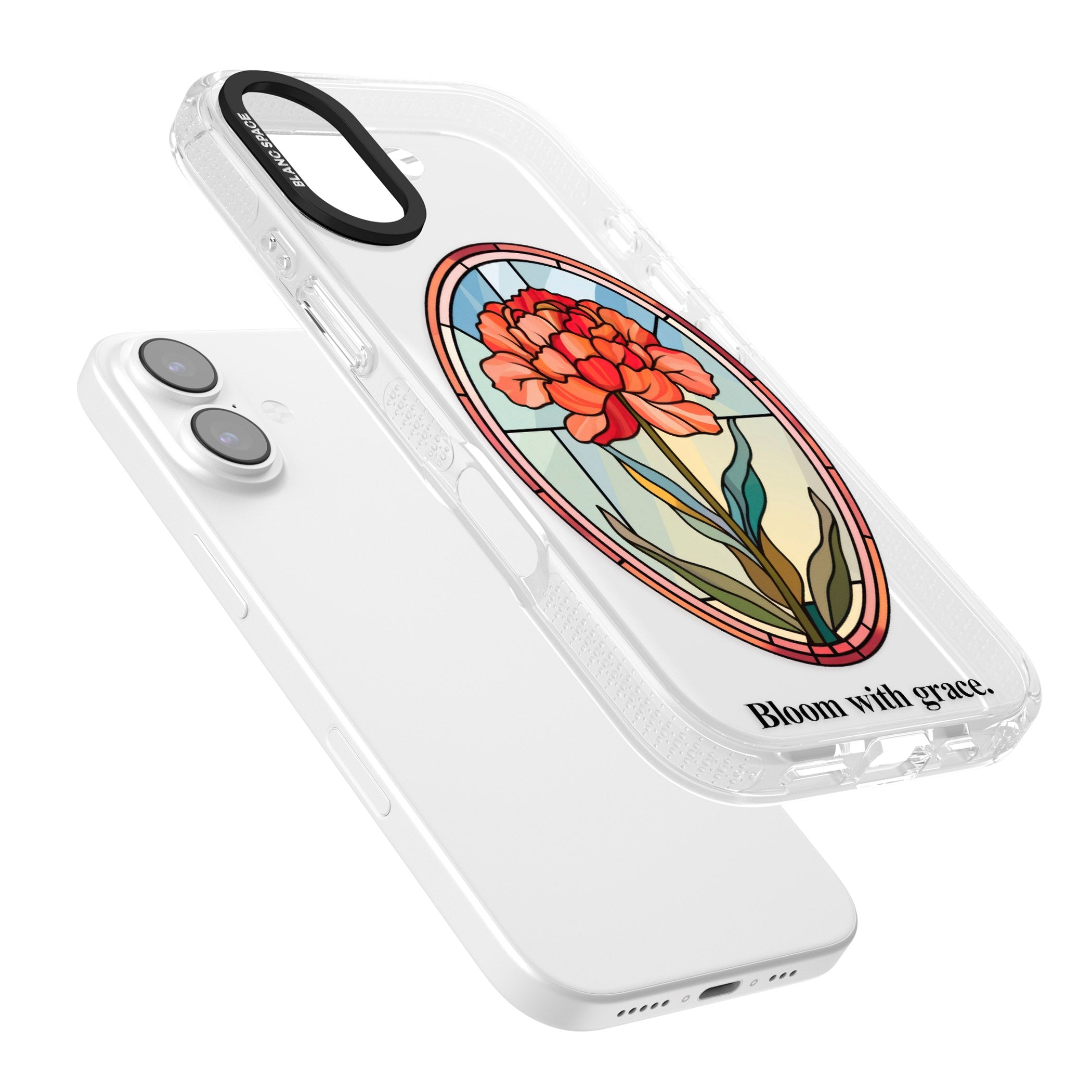 Bloom With Grace iPhone 17 Impact Air Clear Phone Case Colours