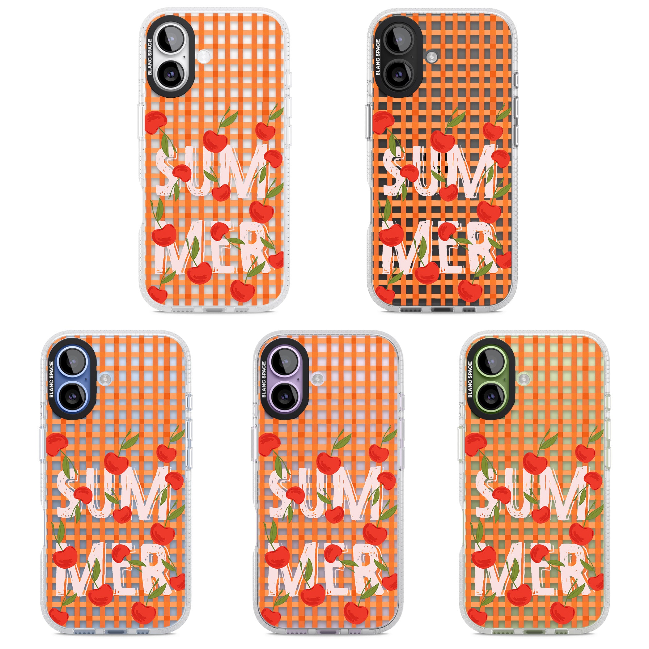 Summer Tomatoes iPhone 17 Impact Air Clear Phone Case APT Impact Protection