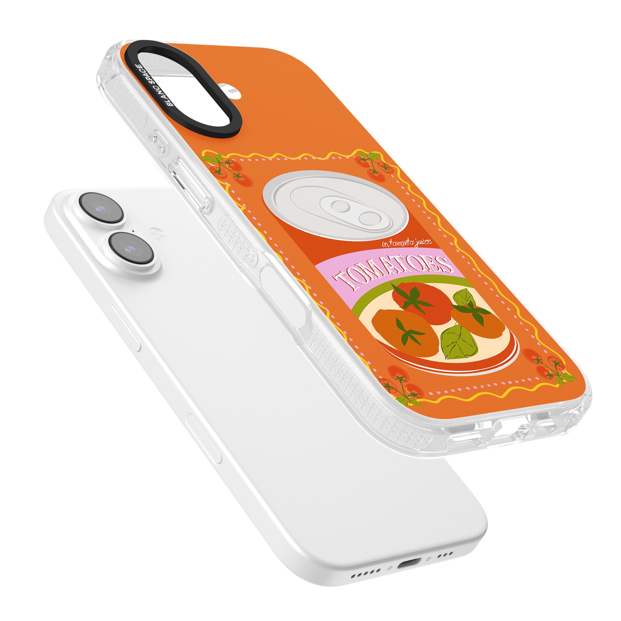 Tomato Soup Can iPhone 17 Impact Air Clear Phone Case Colours