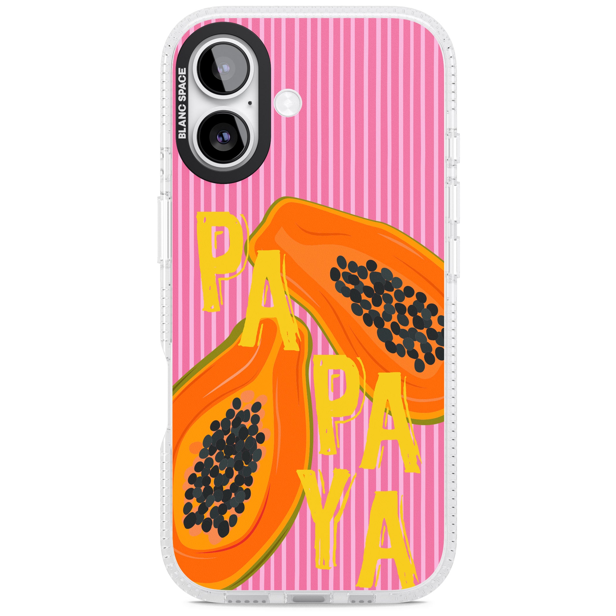 Papaya iPhone 17 Impact Air Clear Phone Case