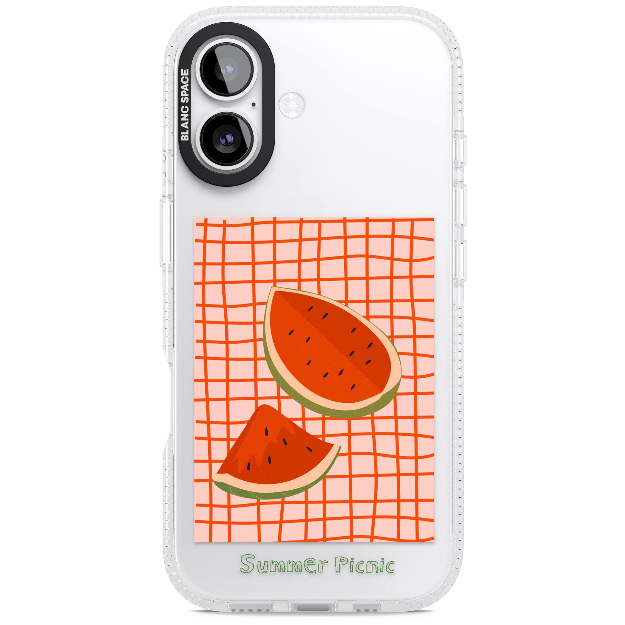 Summer Picnic iPhone 17 Impact Air Clear Phone Case