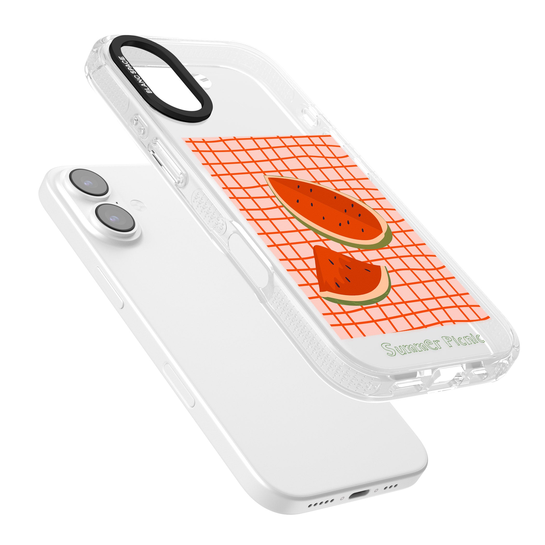 Summer Picnic iPhone 17 Impact Air Clear Phone Case Colours