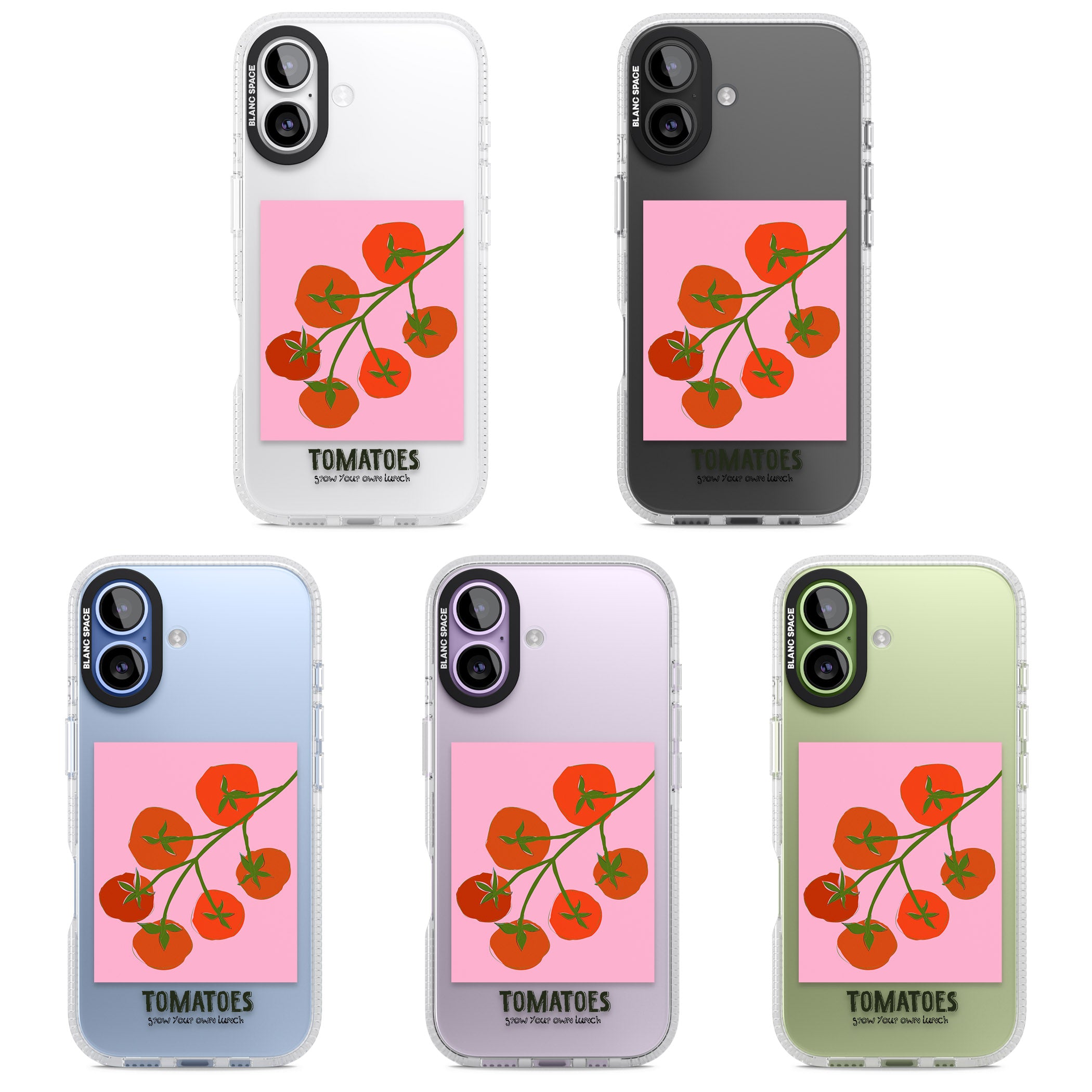 Own Tomatoes iPhone 17 Impact Air Clear Phone Case APT Impact Protection