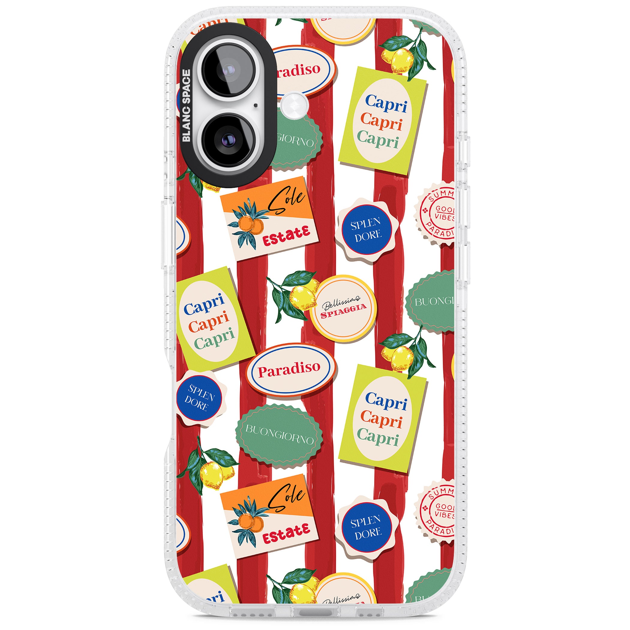 Capri iPhone 17 Impact Air Clear Phone Case