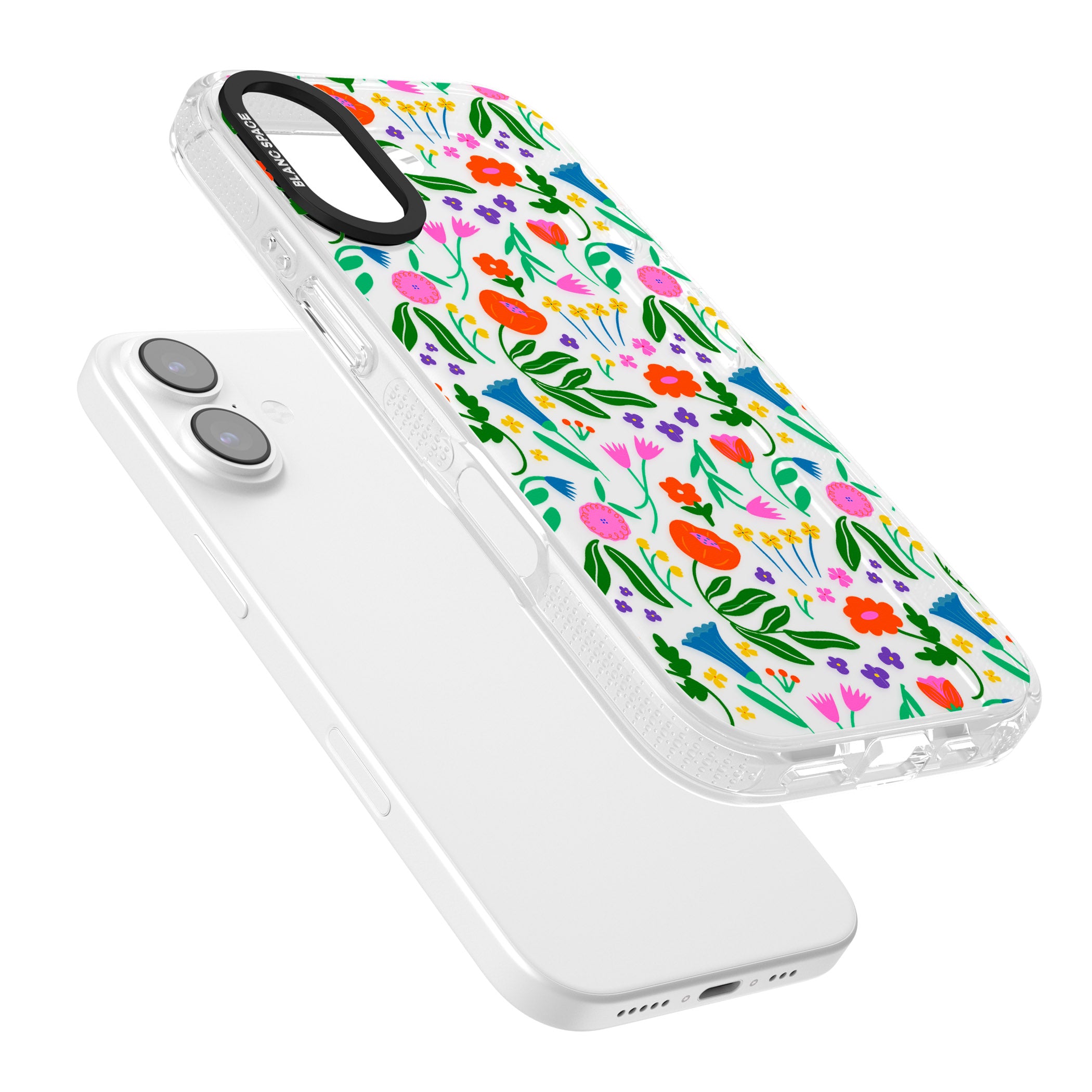 Summer Floral Fiesta iPhone 17 Impact Air Clear Phone Case Colours