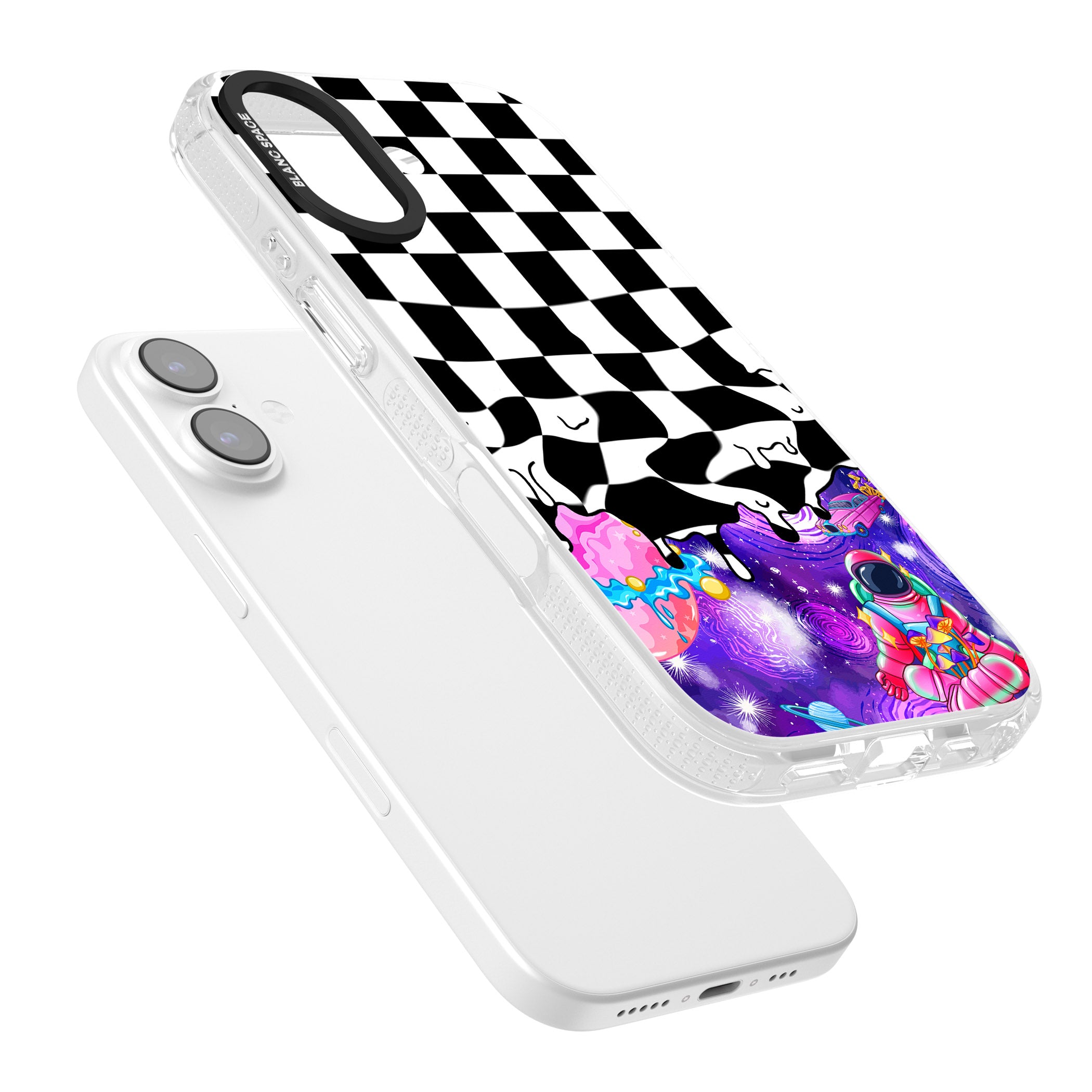 Washed Out iPhone 17 Impact Air Clear Phone Case Colours