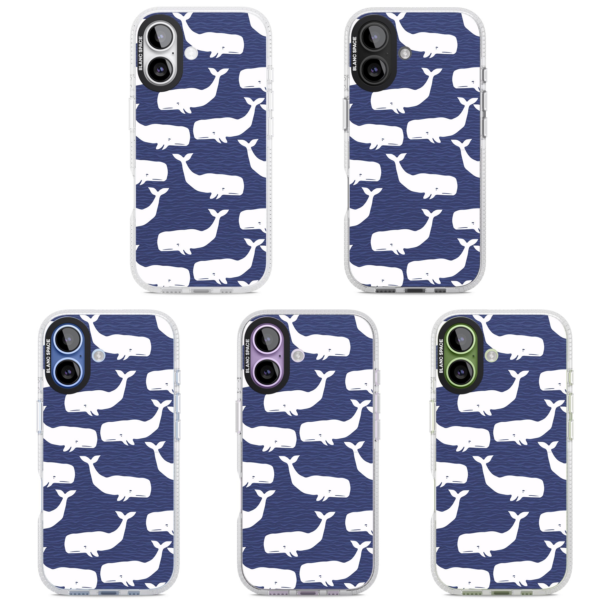 Whale Dreams iPhone 17 Impact Air Clear Phone Case APT Impact Protection