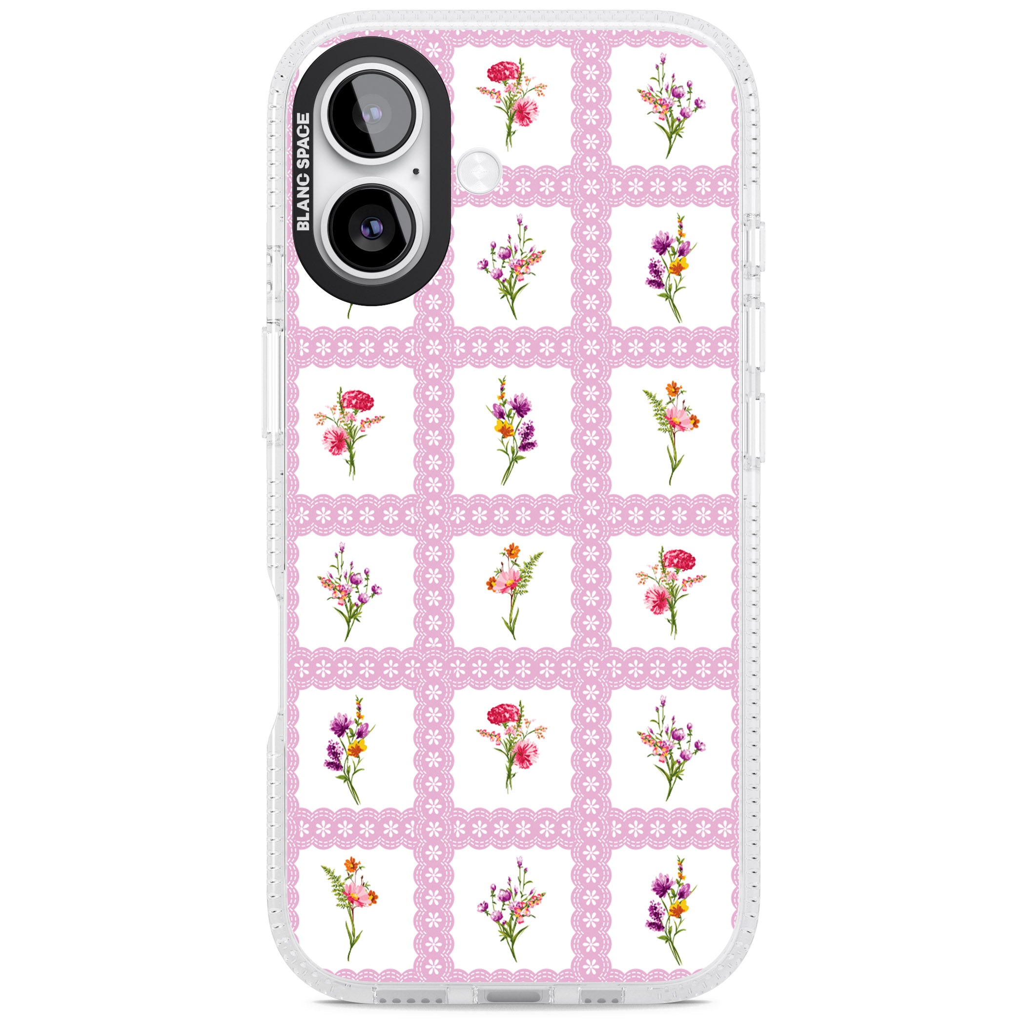 Wildflower Windows iPhone 17 Impact Air Clear Phone Case