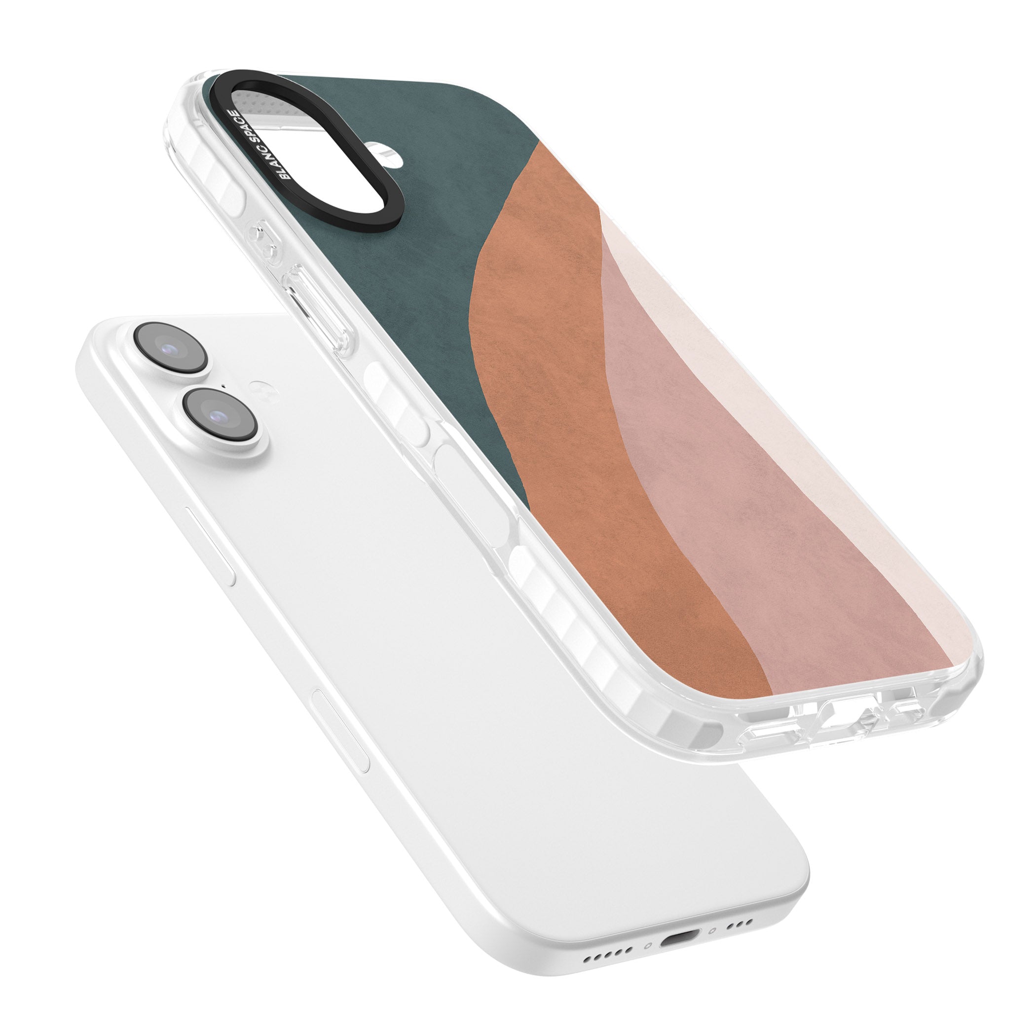 Earthwave Abstract iPhone 17 Impact Clear Phone Case Colours