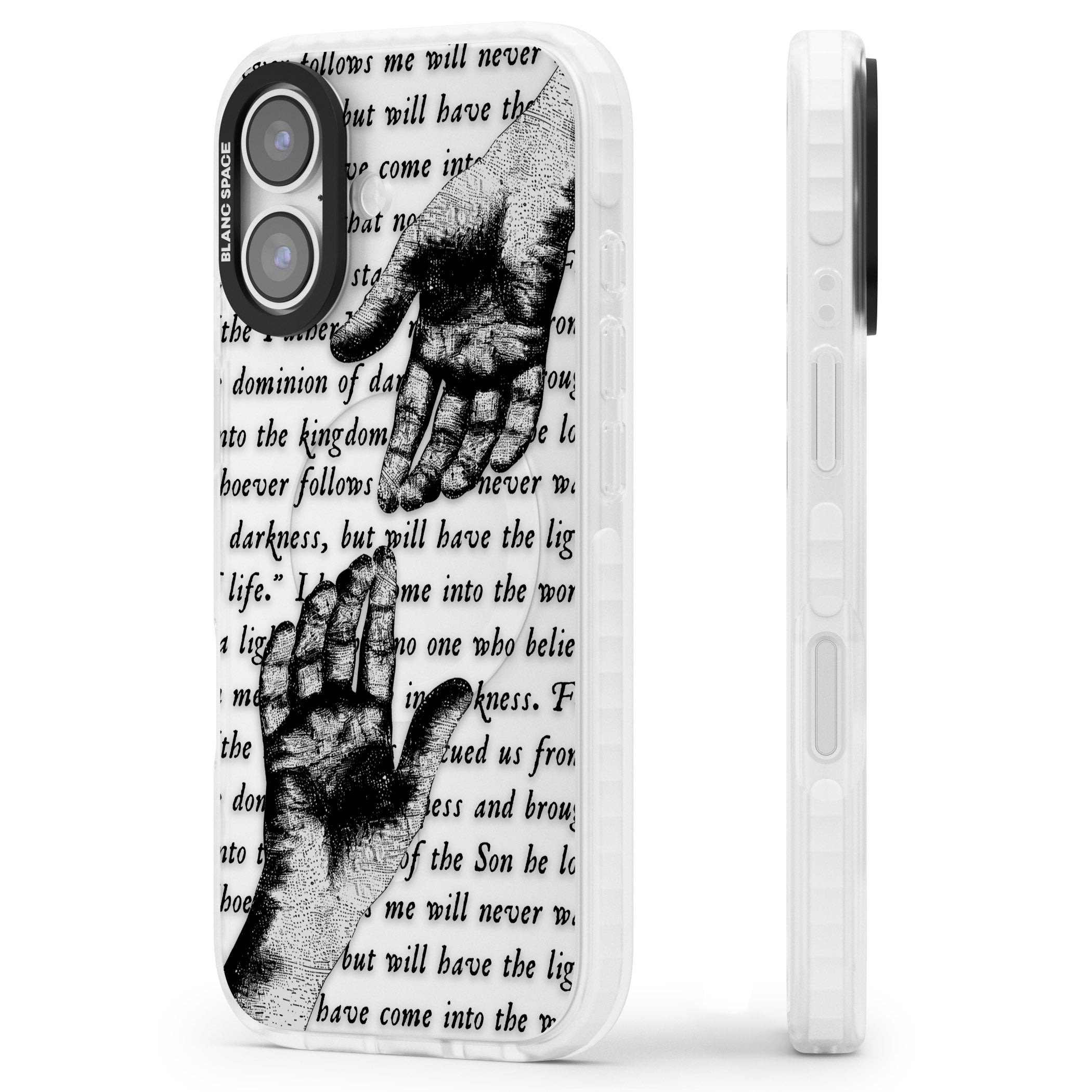 In Touch iPhone 17 Impact Clear Phone Case Side Profile