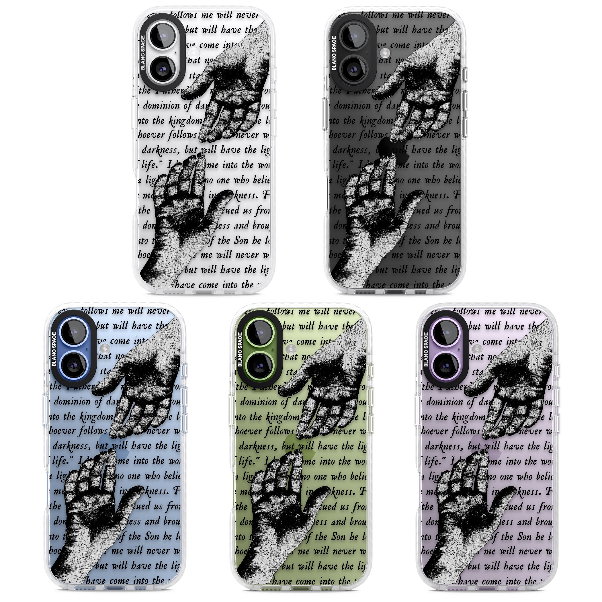 In Touch iPhone 17 Impact Clear Phone Case APT Impact Protection