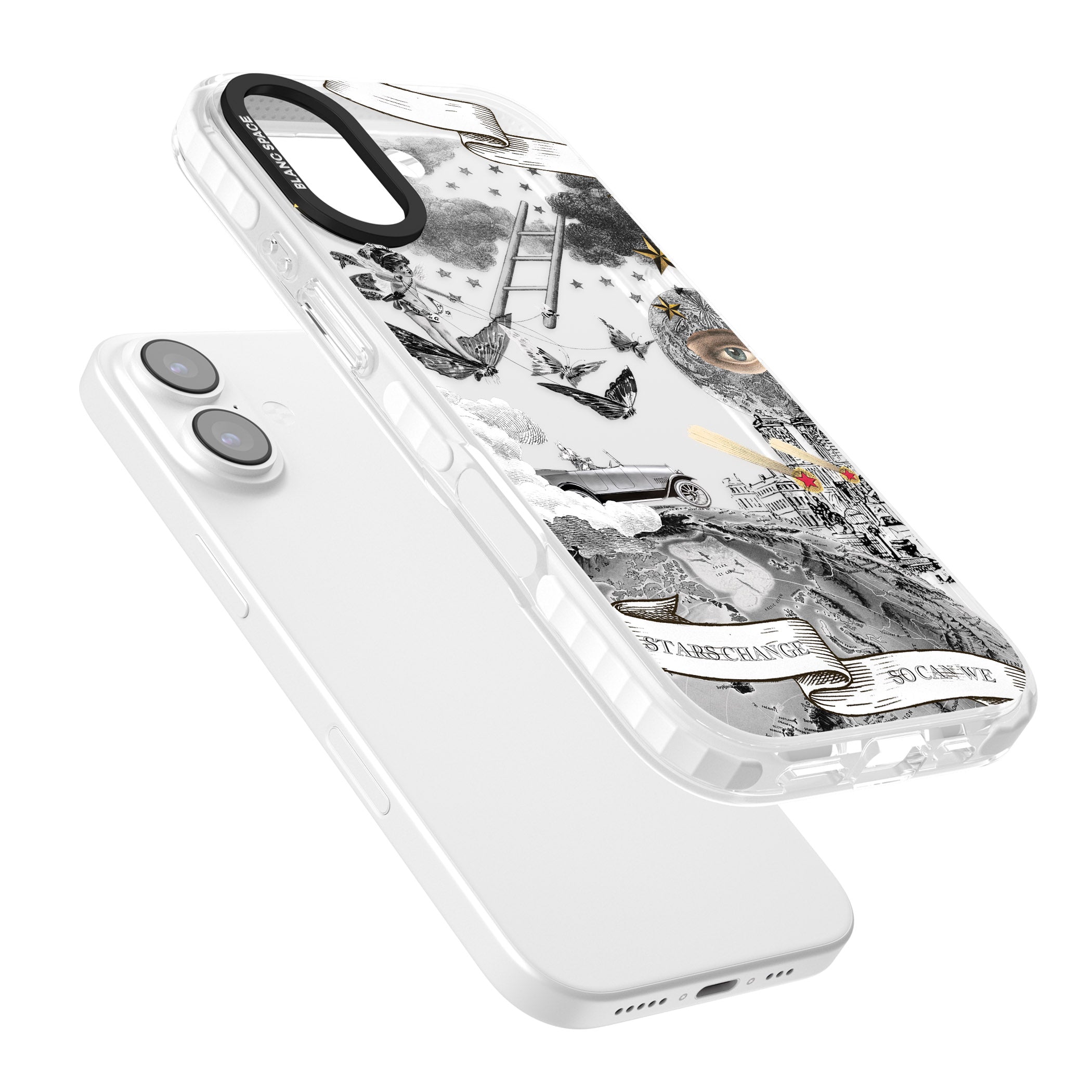 Stars Change So Can We iPhone 17 Impact Clear Phone Case Colours