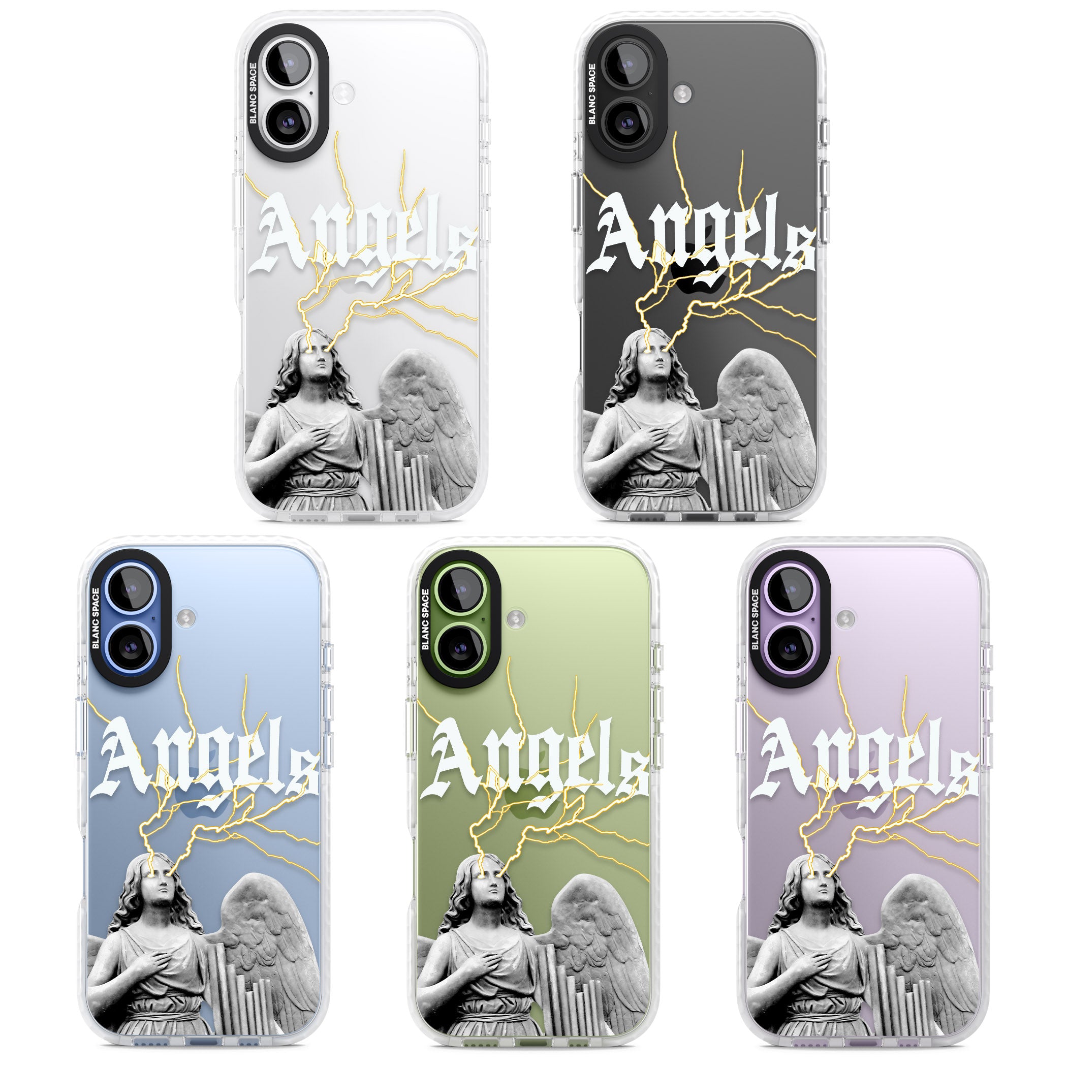 Angels iPhone 17 Impact Clear Phone Case APT Impact Protection