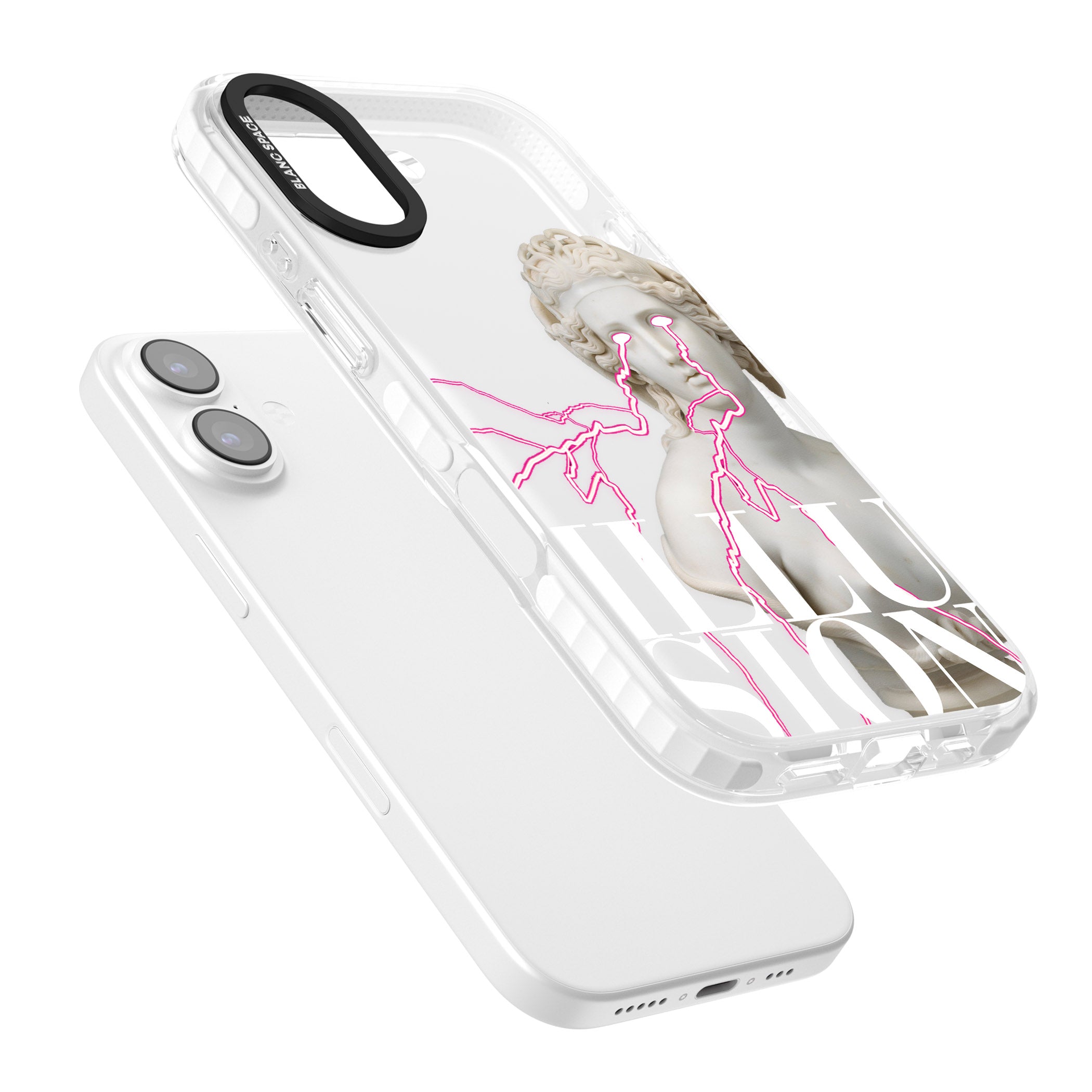 Illusion iPhone 17 Impact Clear Phone Case Colours