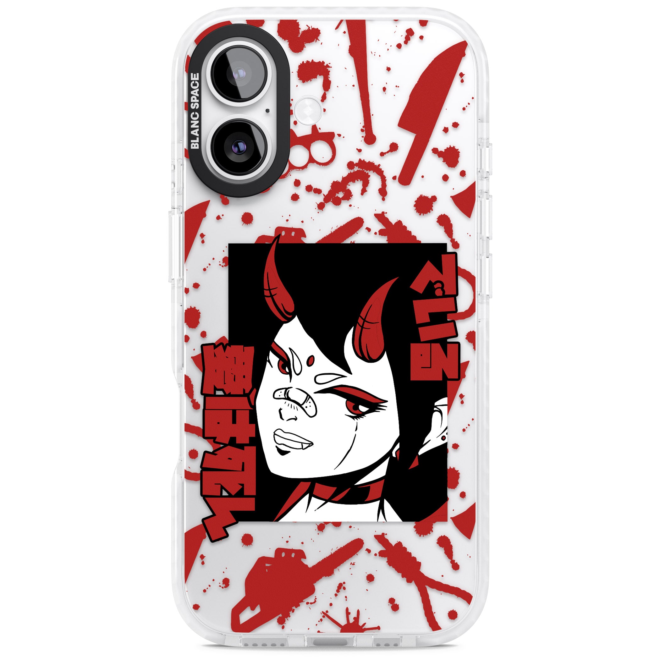 She'S A Devil iPhone 17 Impact Clear Phone Case