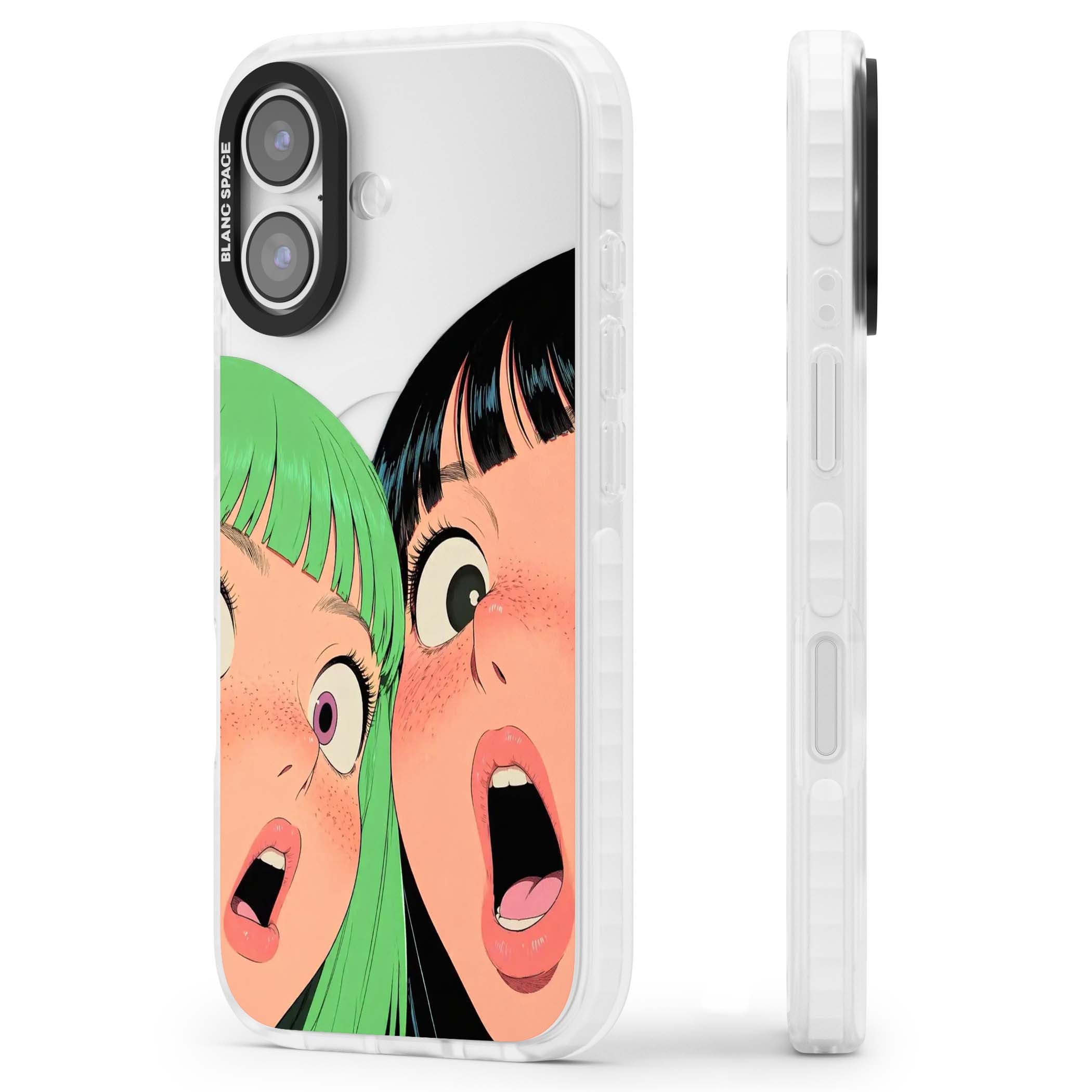 Gasp for her iPhone case | Black Impact case for iPhone 17