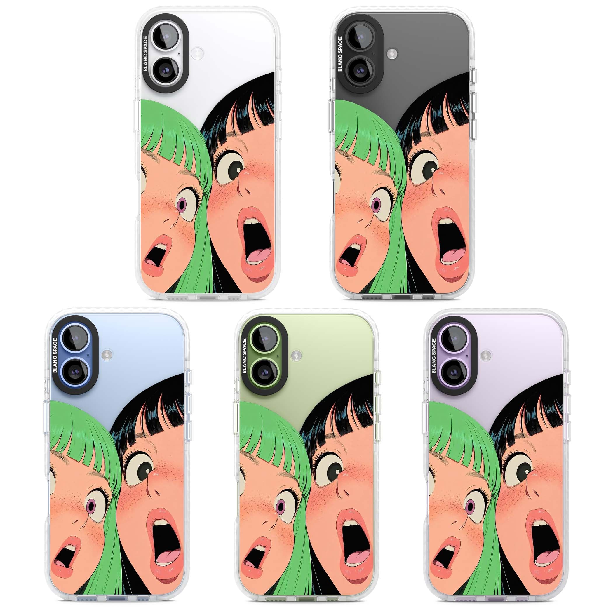 Gasp for her iPhone case | Black Impact case for iPhone 17