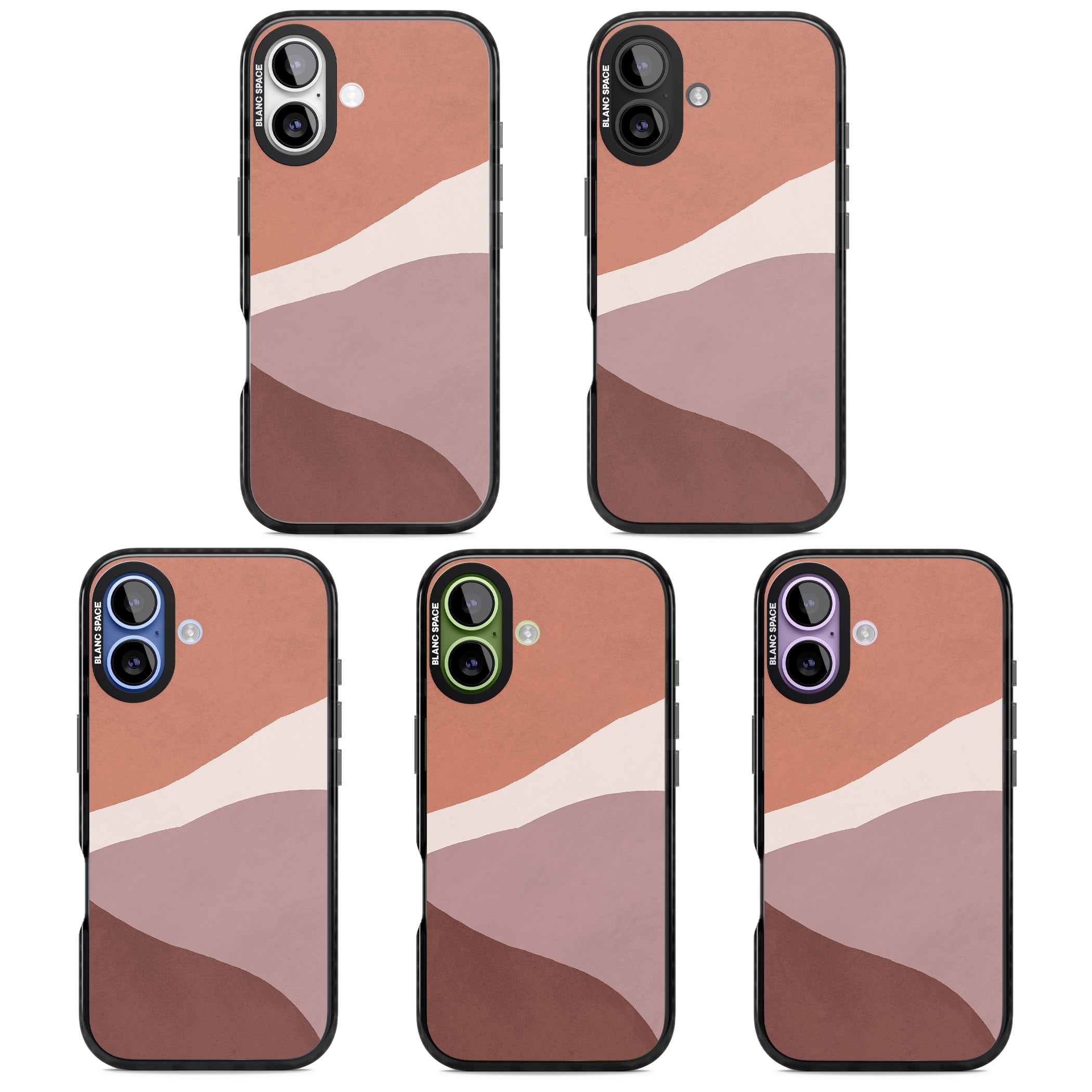 Lush Abstract Watercolour Design #2 iPhone 17 Impact Black Phone Case APT Impact Protection