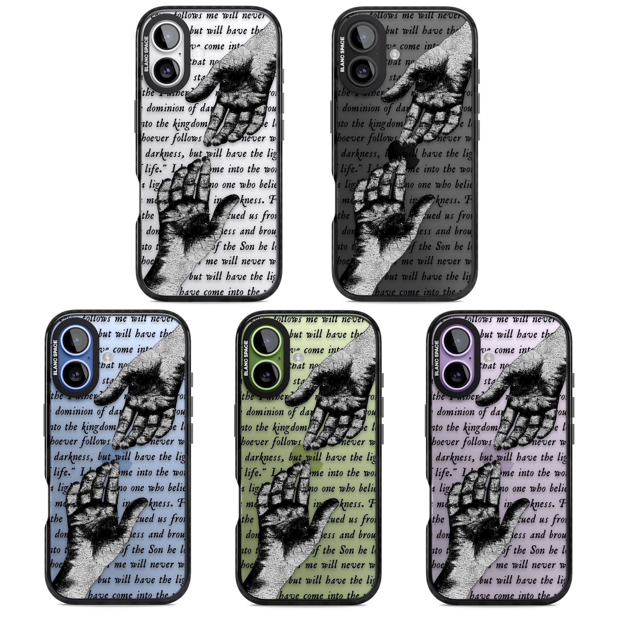 In Touch iPhone 17 Impact Black Phone Case APT Impact Protection