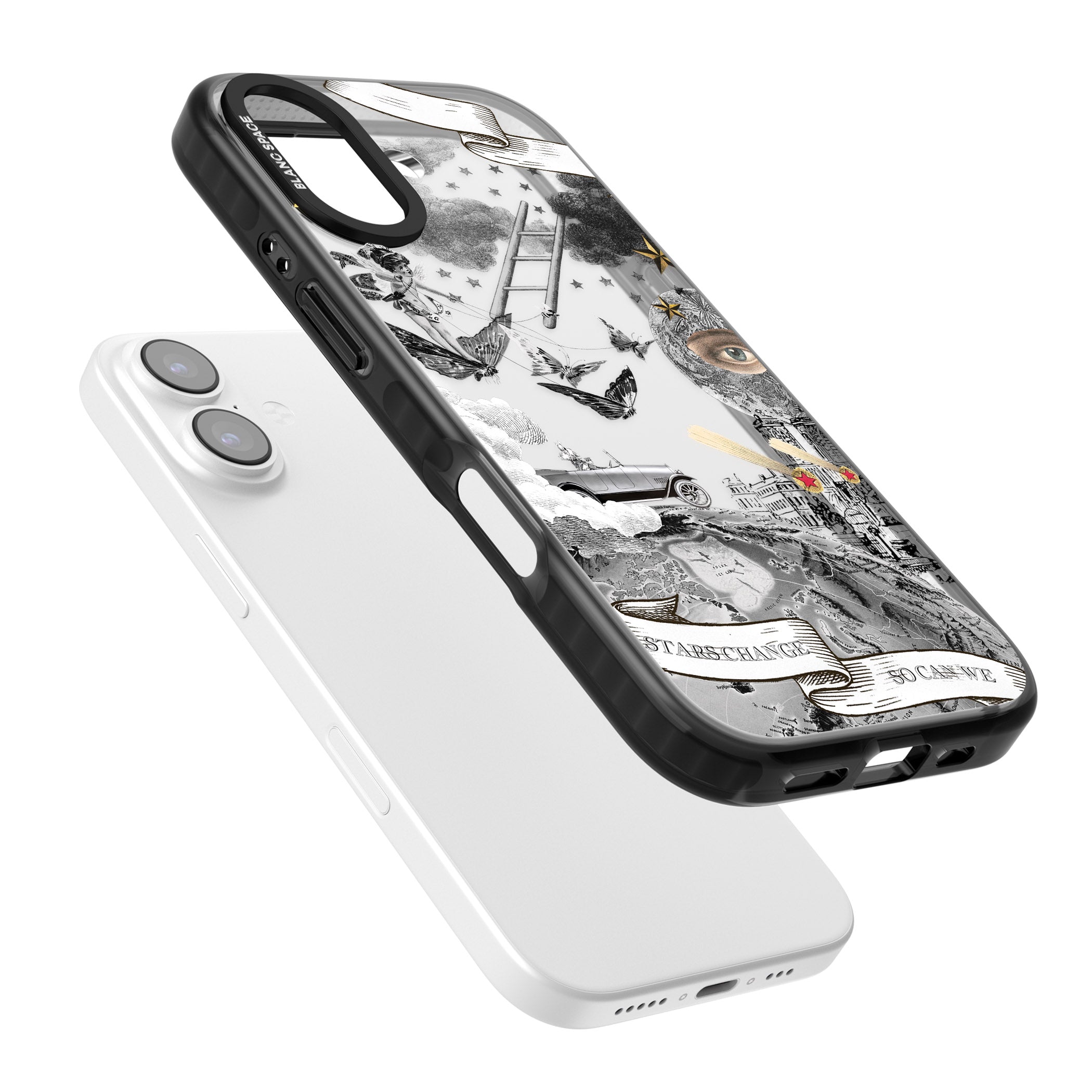Stars Change So Can We iPhone 17 Impact Black Phone Case Colours